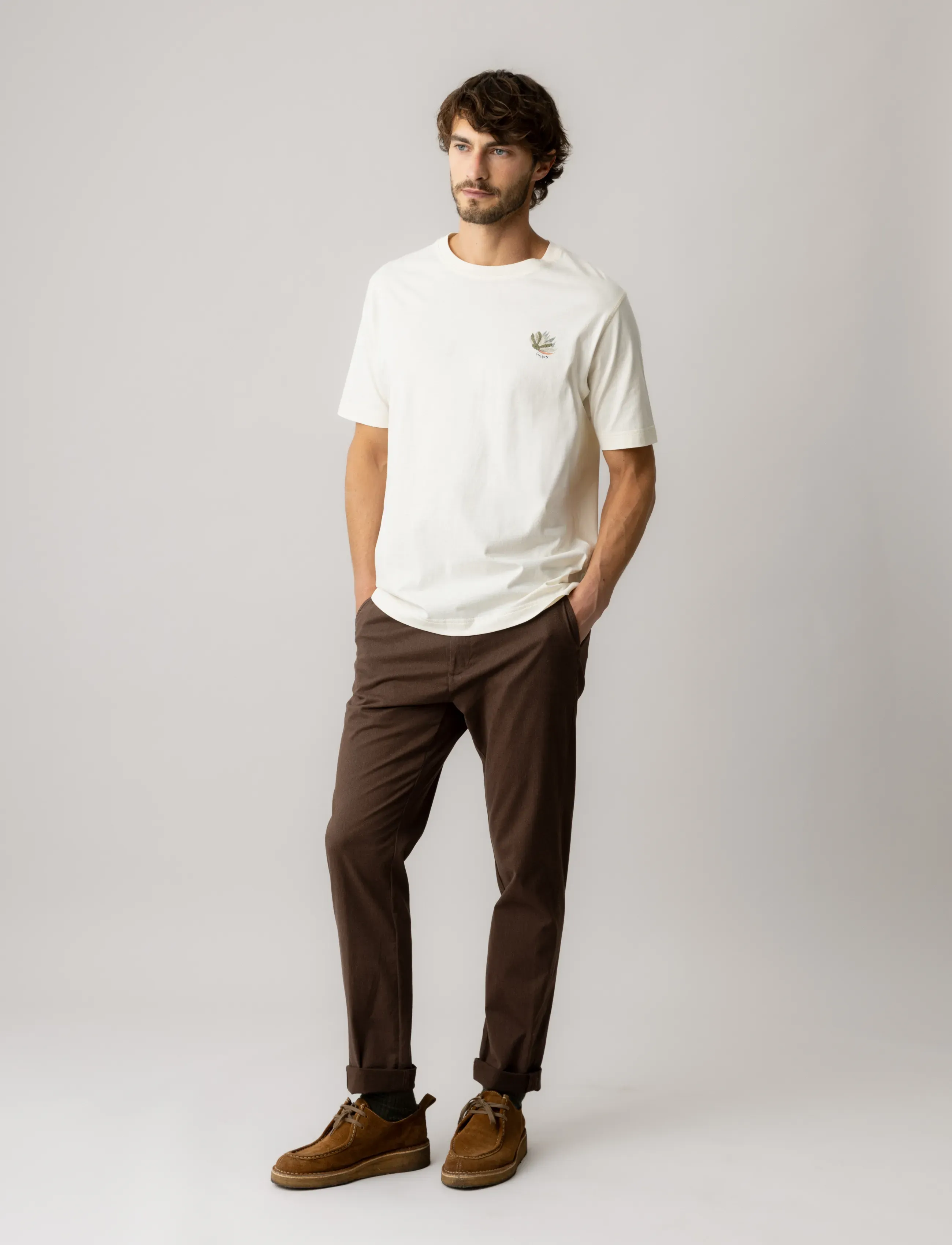 Mos Mosh Gallery - MMGHunt Corvet Flex Pant - rennot housut - toffee - 3