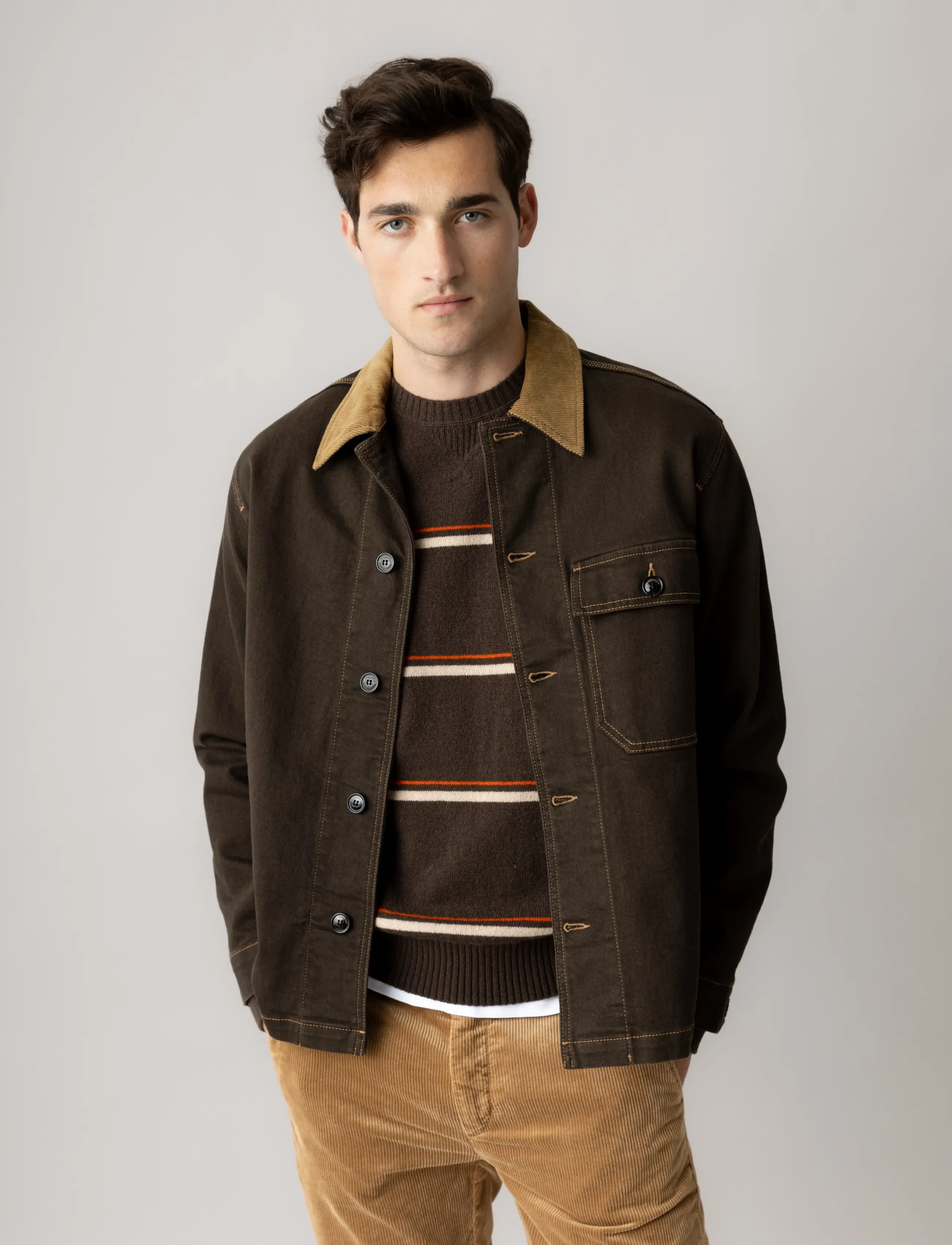 Mos Mosh Gallery Mmgjeppe College Jacket jackor herr – bild 2