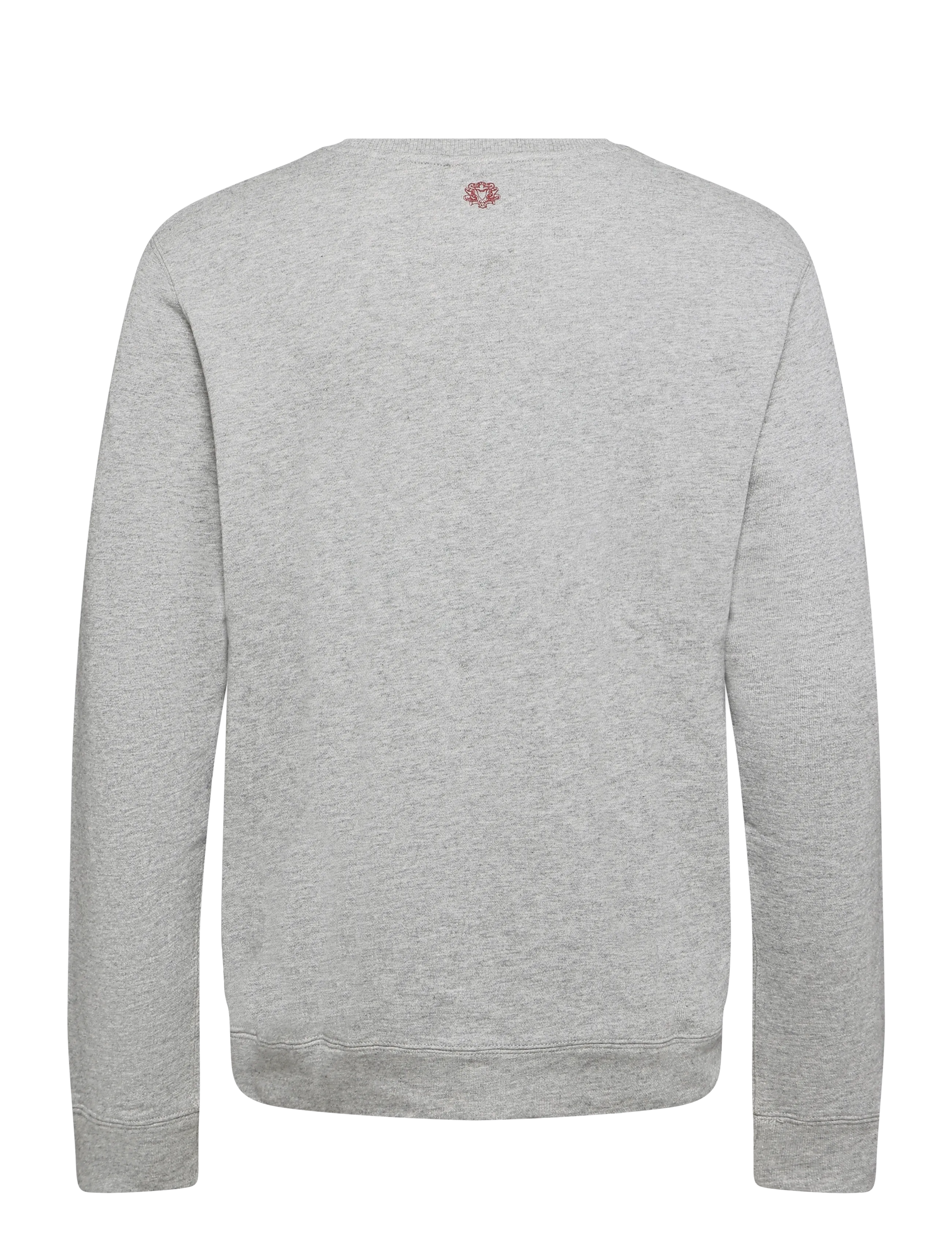 Mos Mosh Gallery - MMGLudvig Crew Sweat - grey melange - 1