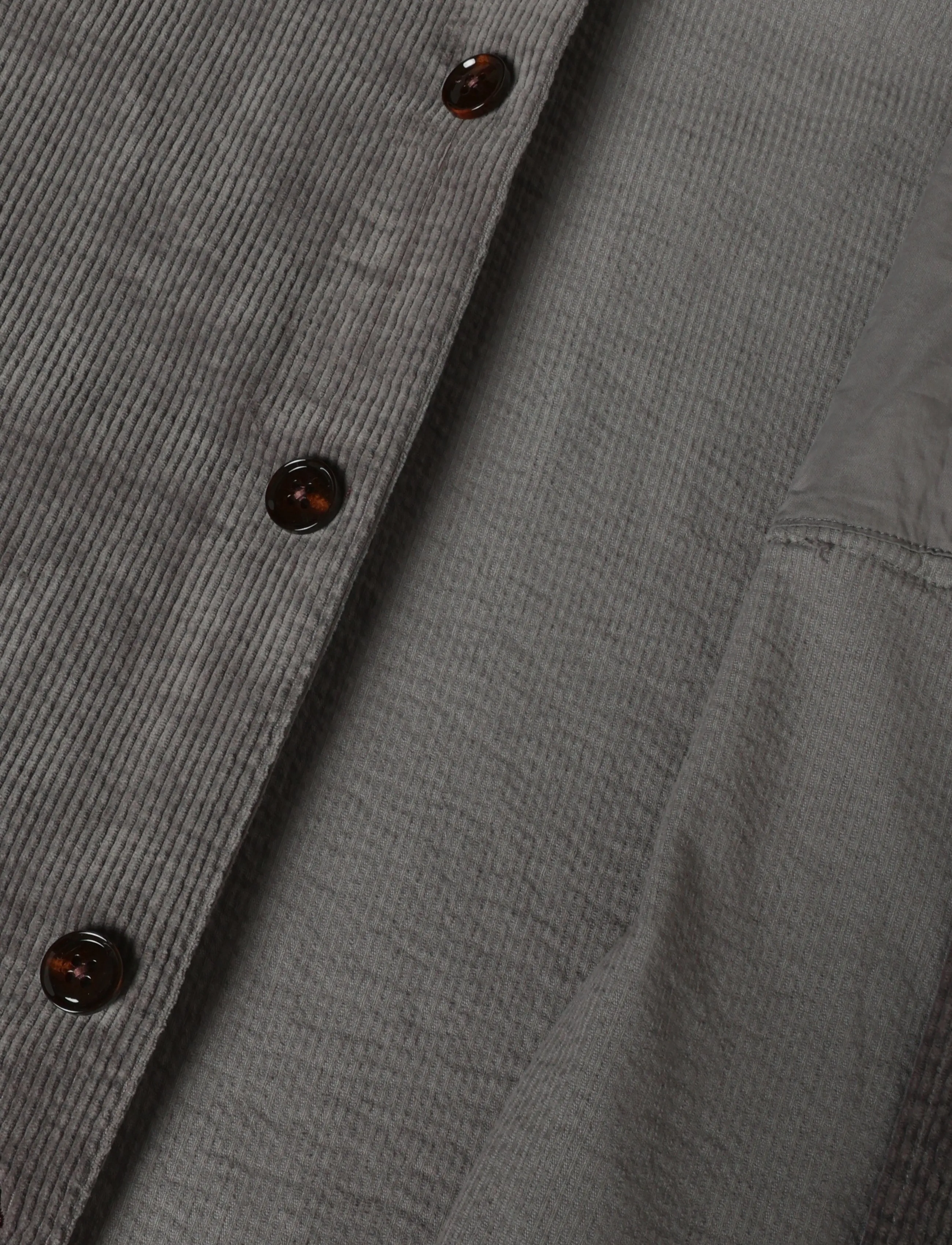 Mos Mosh Gallery - MMGConley Corduroy Overshirt - Überhemden - castlerock - 4