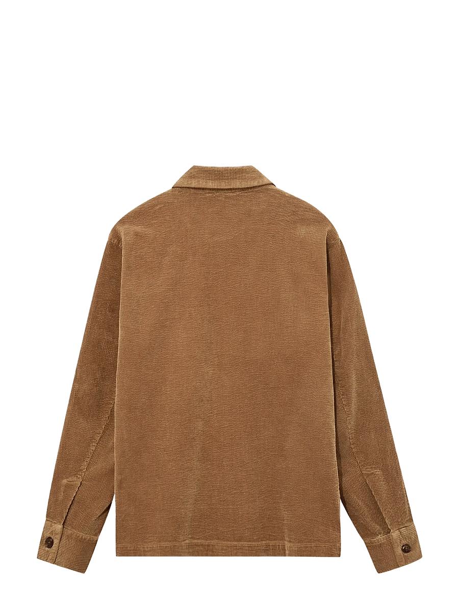 Mos Mosh Gallery - MMGConley Corduroy Overshirt - Überhemden - toffee - 1