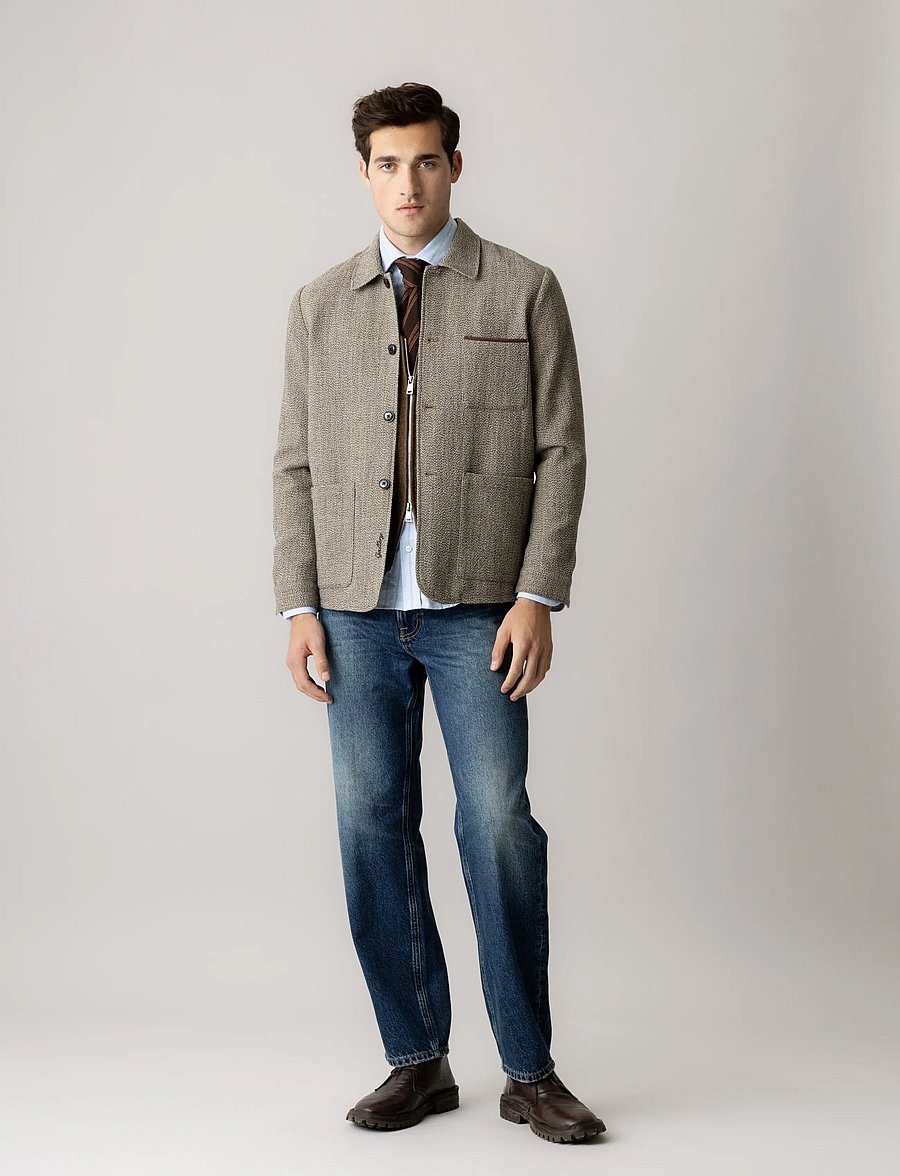 Mos Mosh Gallery - MMGConor Tweed Jacket - vinterjackor - toffee - 3