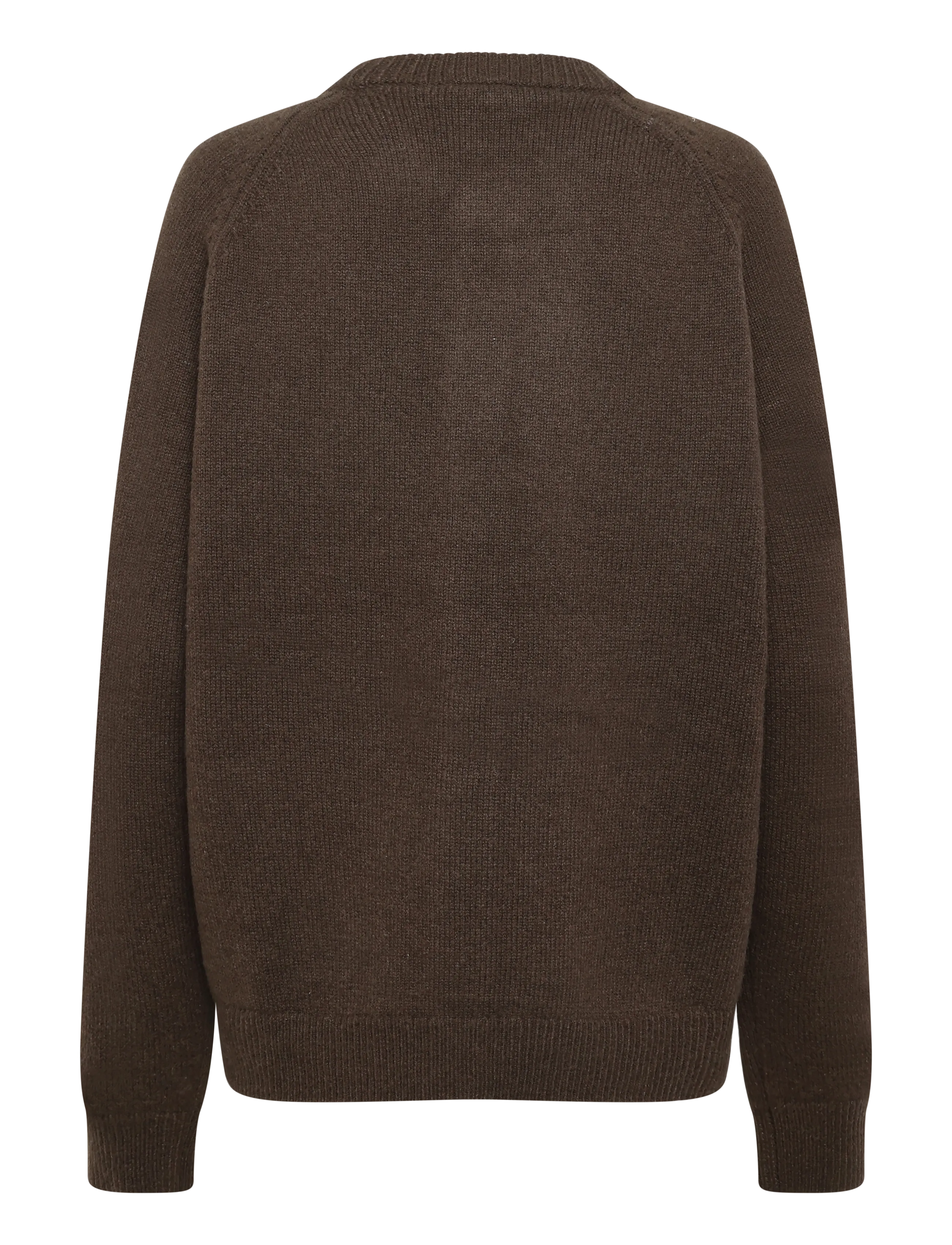 Mos Mosh Gallery - MMGRice Bomber Cardigan Knit - strickjacken - black coffee - 1