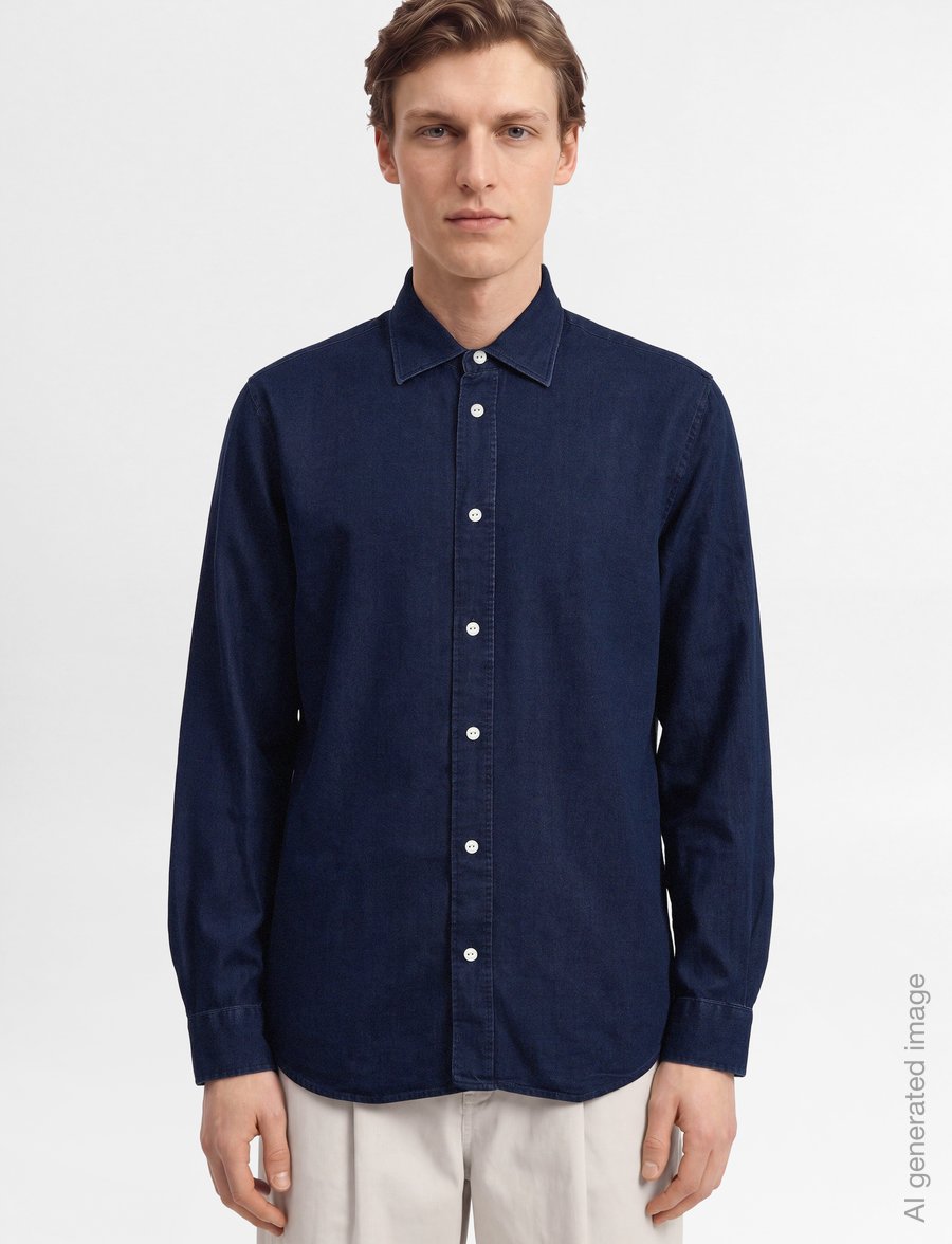 Mos Mosh Gallery - MMGMarco Oxford Indigo Shirt - oxford-hemden - indigo navy - 3