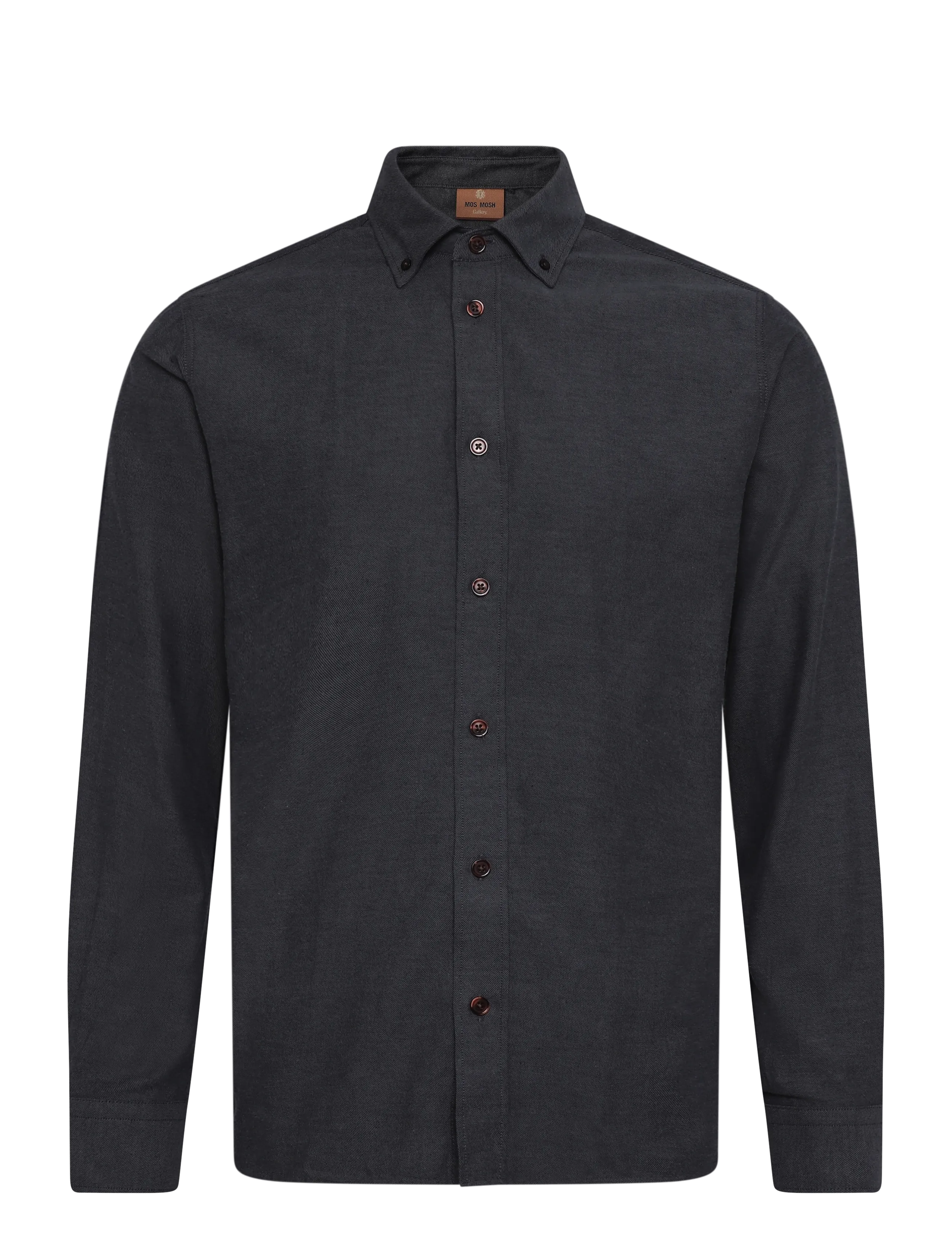 Mos Mosh Gallery MMGMarco Flannel Shirt - Kleidung - GREY MELANGE / grey