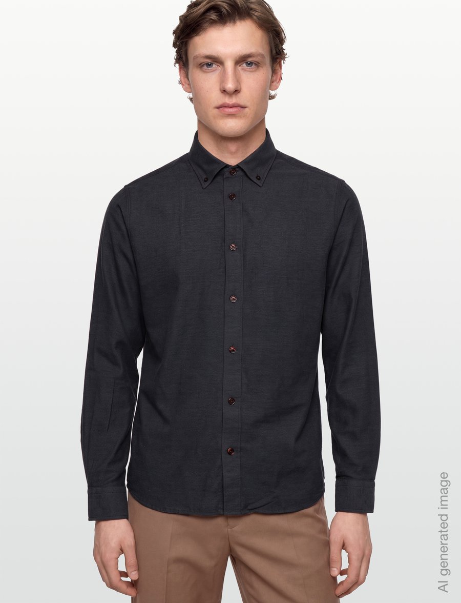 Mos Mosh Gallery - MMGMarco Flannel Shirt - flanellsärgid - grey melange - 3