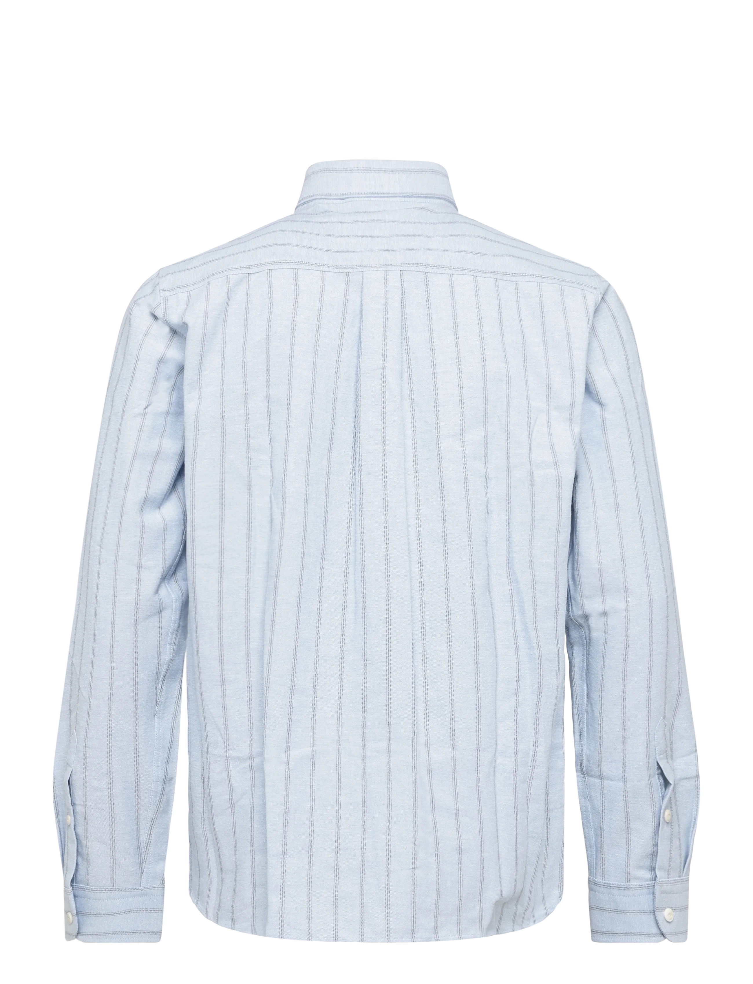 Mos Mosh Gallery - MMGMarco Brush Shirt - randiga skjortor - light blue - 1