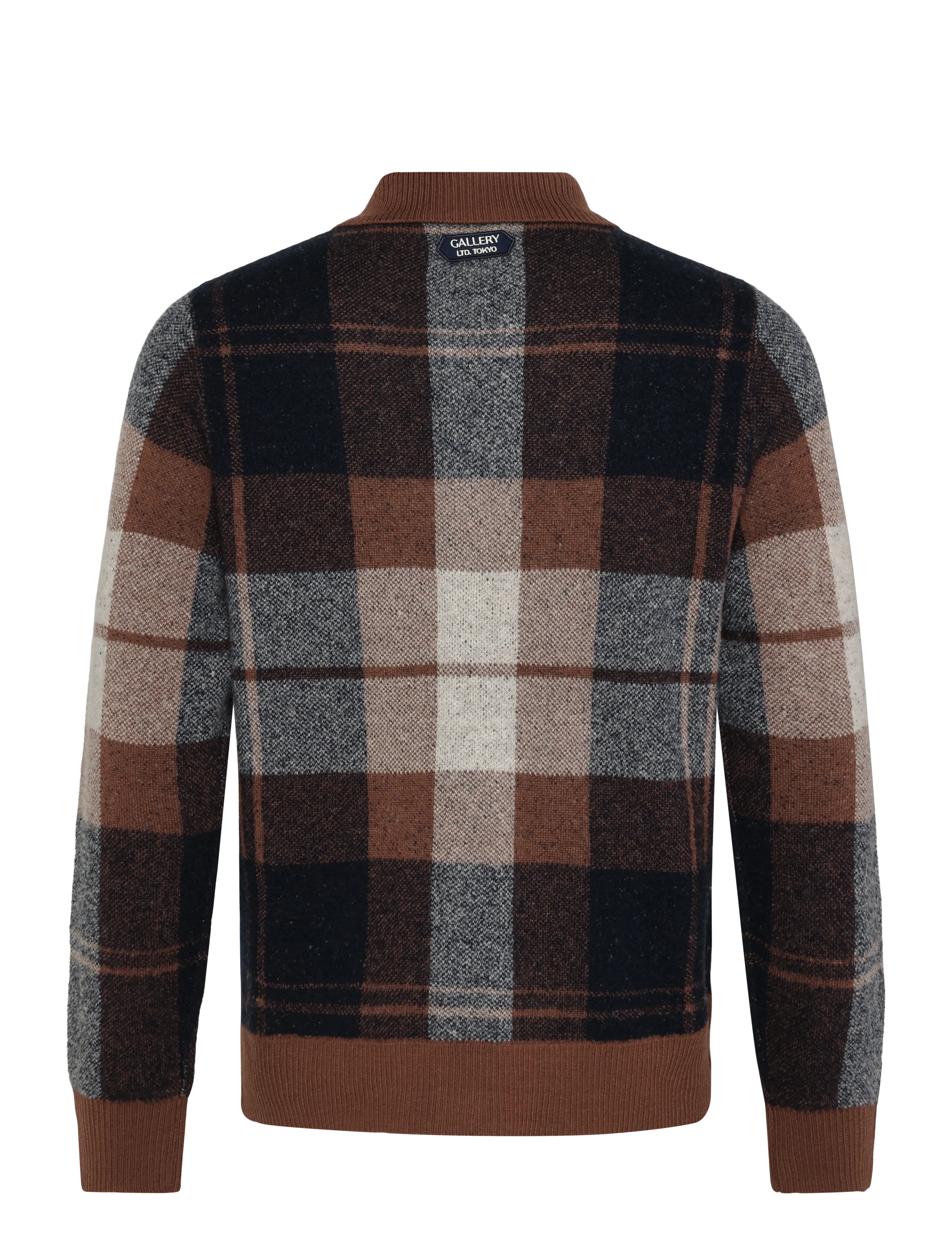 Mos Mosh Gallery - MMGWando Cardigan Knit - kardiganid - cocoa brown - 1