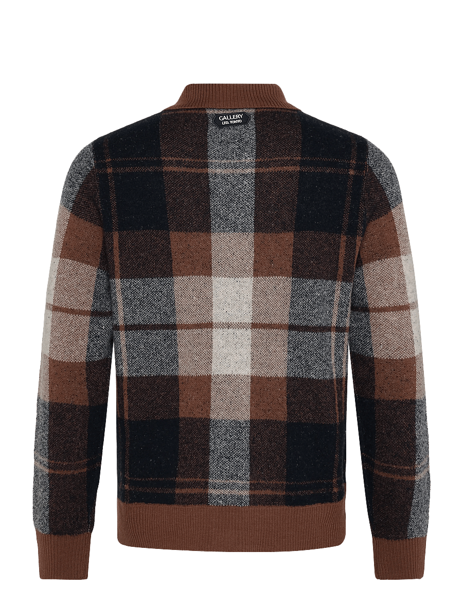 Mos Mosh Gallery - MMGWando Cardigan Knit - kardiganid - cocoa brown - 1