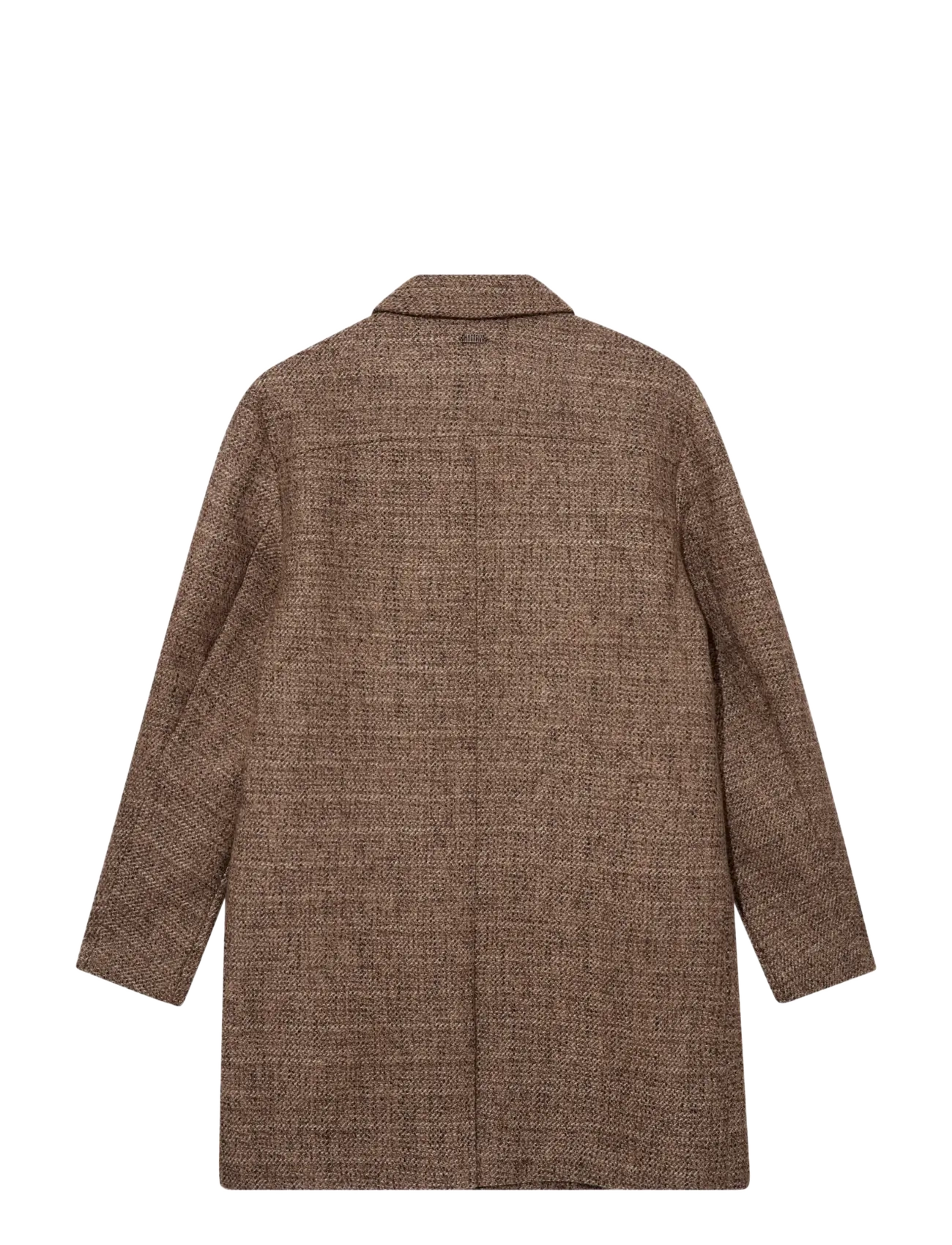 Mos Mosh Gallery - MMGBarkley Tweed Coat - winter jackets - chocolate brown melange - 2