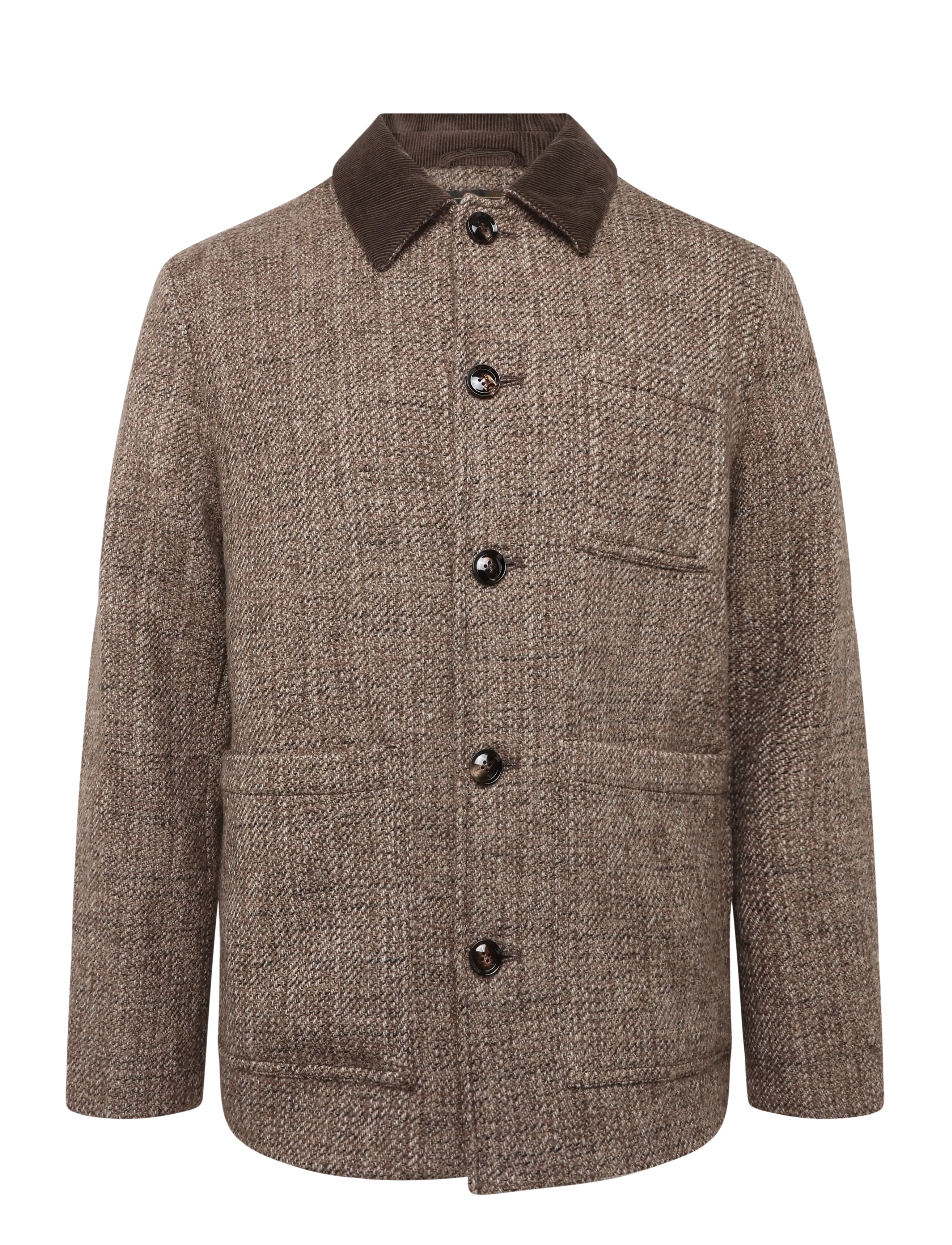 Mos Mosh Gallery MMGWarren Tweed Jacket - Jackets - CHOCOLATE BROWN / brown