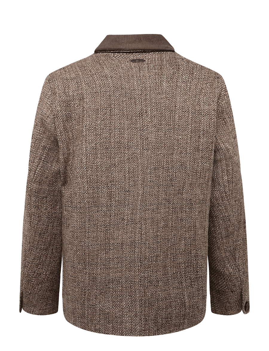 Mos Mosh Gallery - MMGWarren Tweed Jacket - jackets - chocolate brown - 1