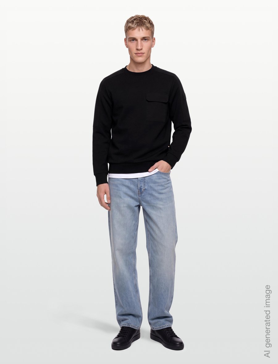 Mos Mosh Gallery - MMGJayson City Sweat - shop by occasion - black - 0