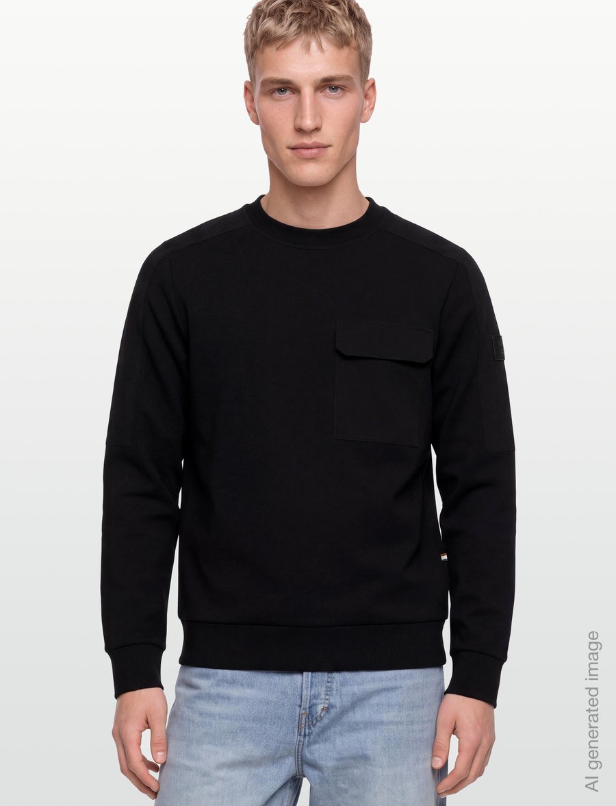 Mos Mosh Gallery - MMGJayson City Sweat - shop by occasion - black - 3