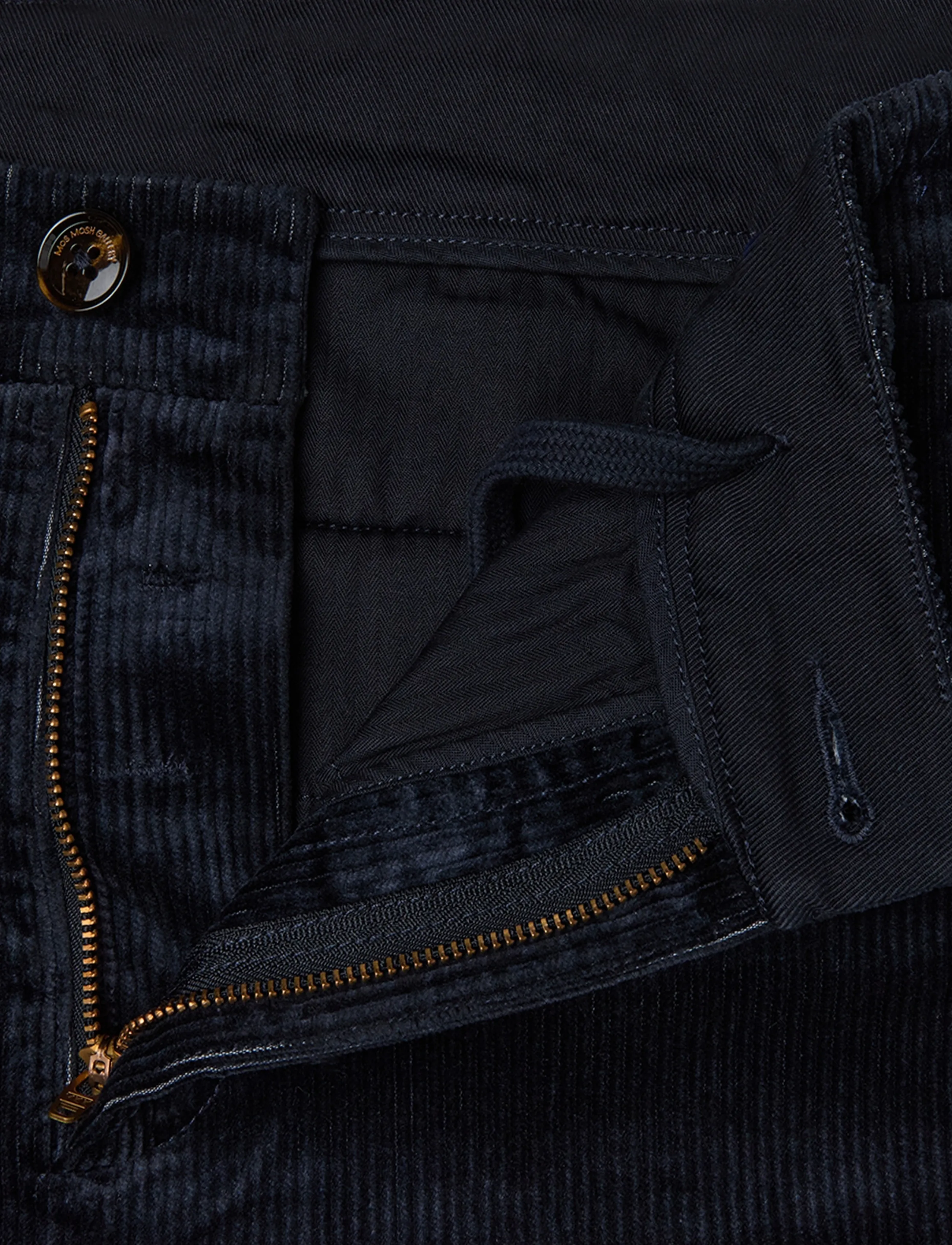 Mos Mosh Gallery - MMGHunt Corduroy Pant - freizeithosen - navy - 3