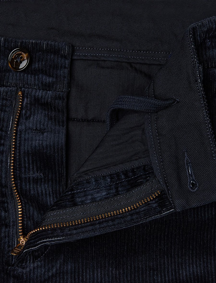 Mos Mosh Gallery - MMGHunt Corduroy Pant - freizeithosen - navy - 3