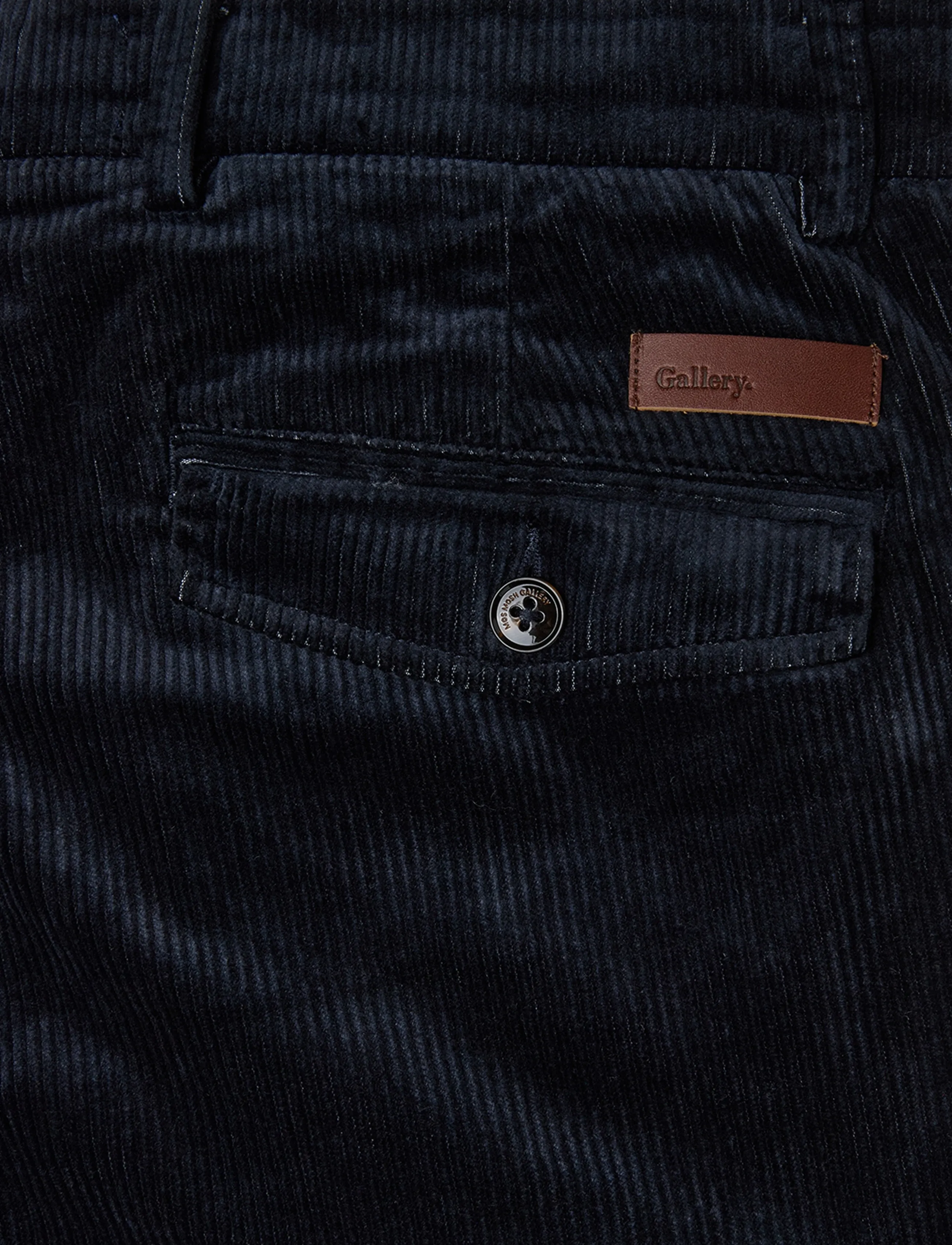 Mos Mosh Gallery - MMGHunt Corduroy Pant - freizeithosen - navy - 4