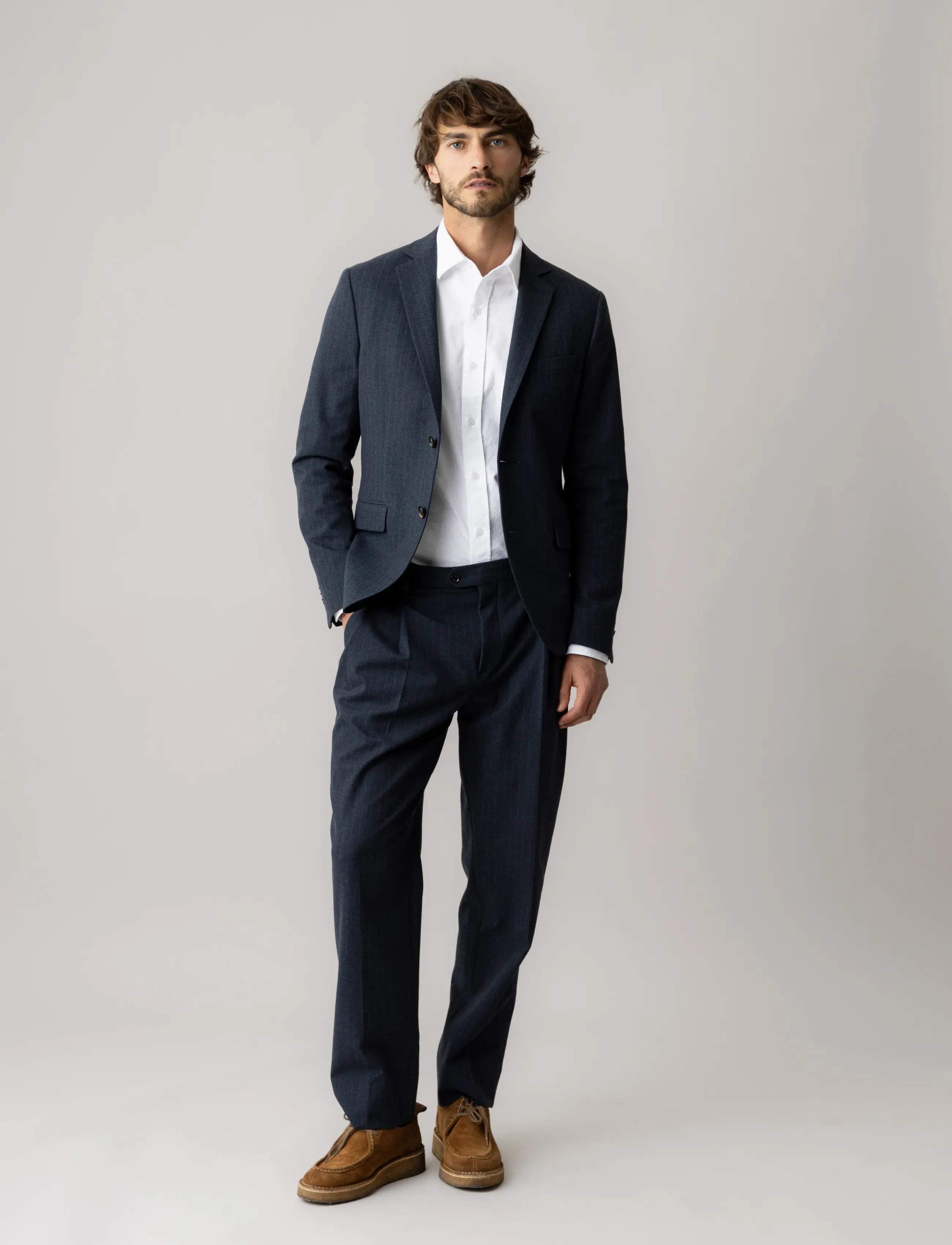 Mos Mosh Gallery - MMGJames Pin Soft Blazer - salute navy - 0