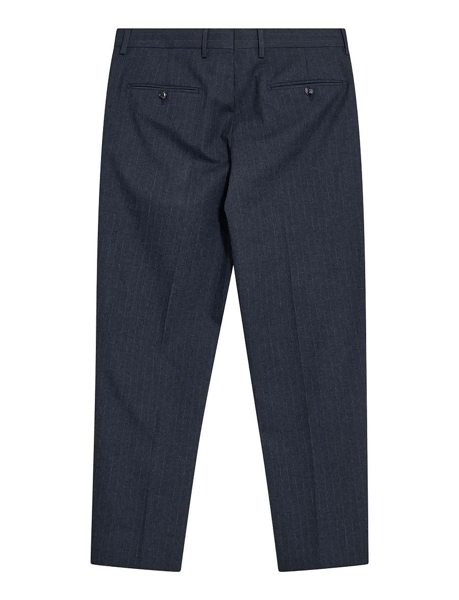 Mos Mosh Gallery - MMGBennett Pin Soft Pant - casual byxor - salute navy - 2