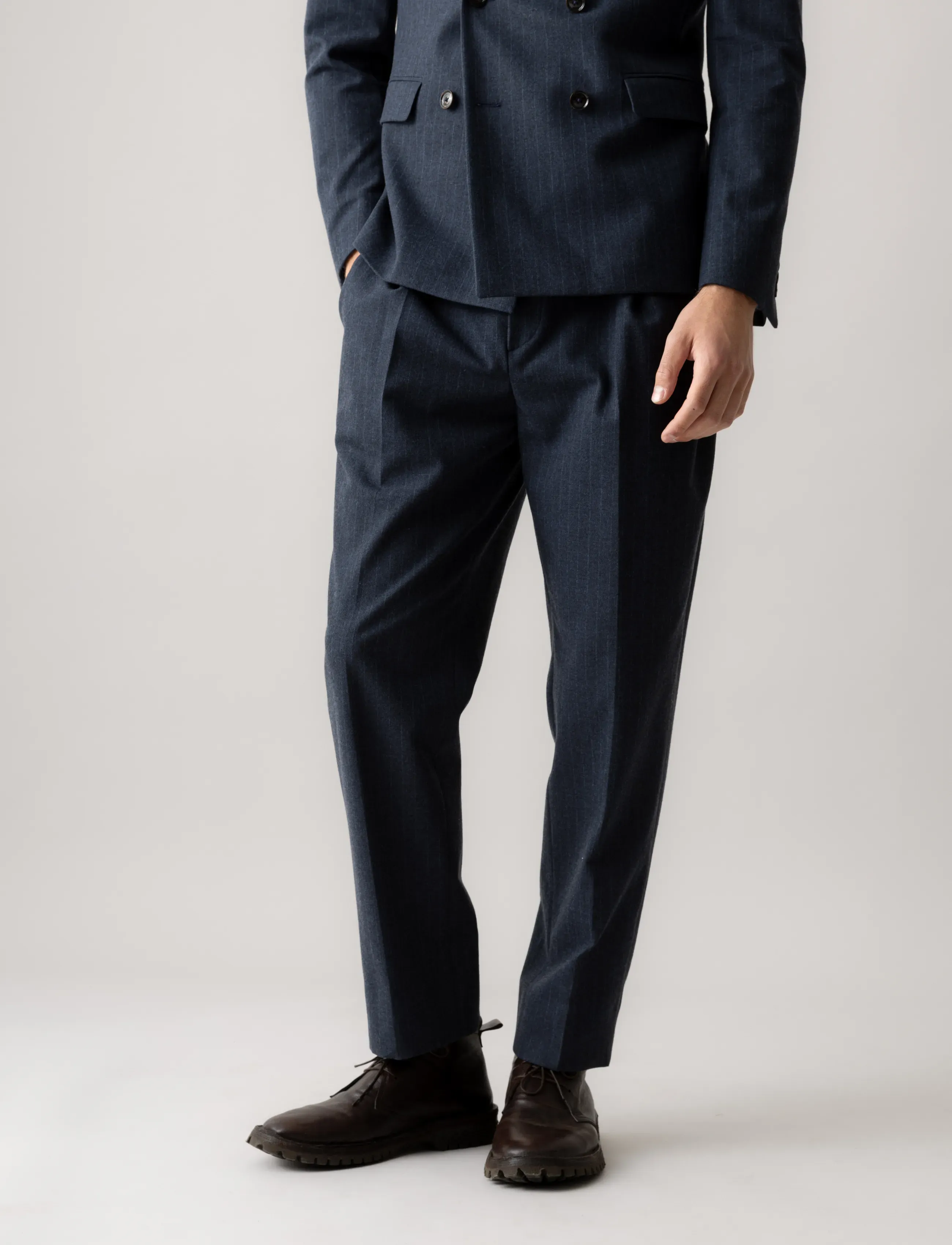 Mos Mosh Gallery - MMGBennett Pin Soft Pant - salute navy - 3