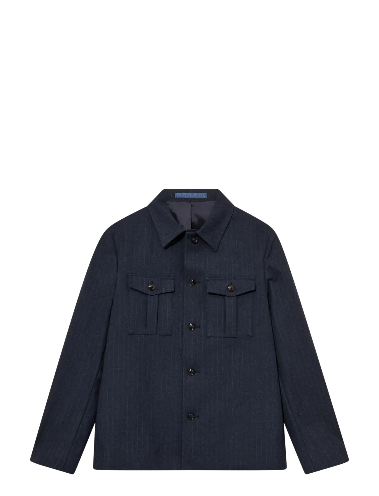 Mos Mosh Gallery MMGJacob Pin Soft Overshirt - Kleidung - SALUTE NAVY / navy