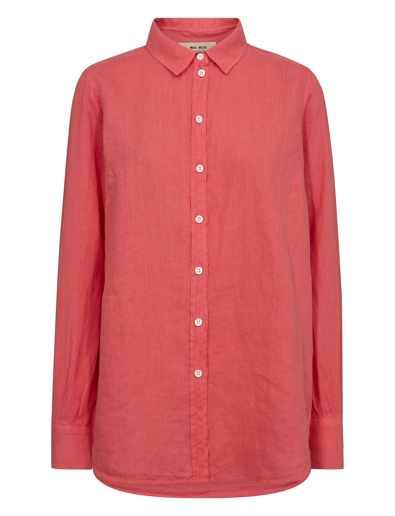 MOS MOSH Mmkarli Linen Shirt - Red - XS