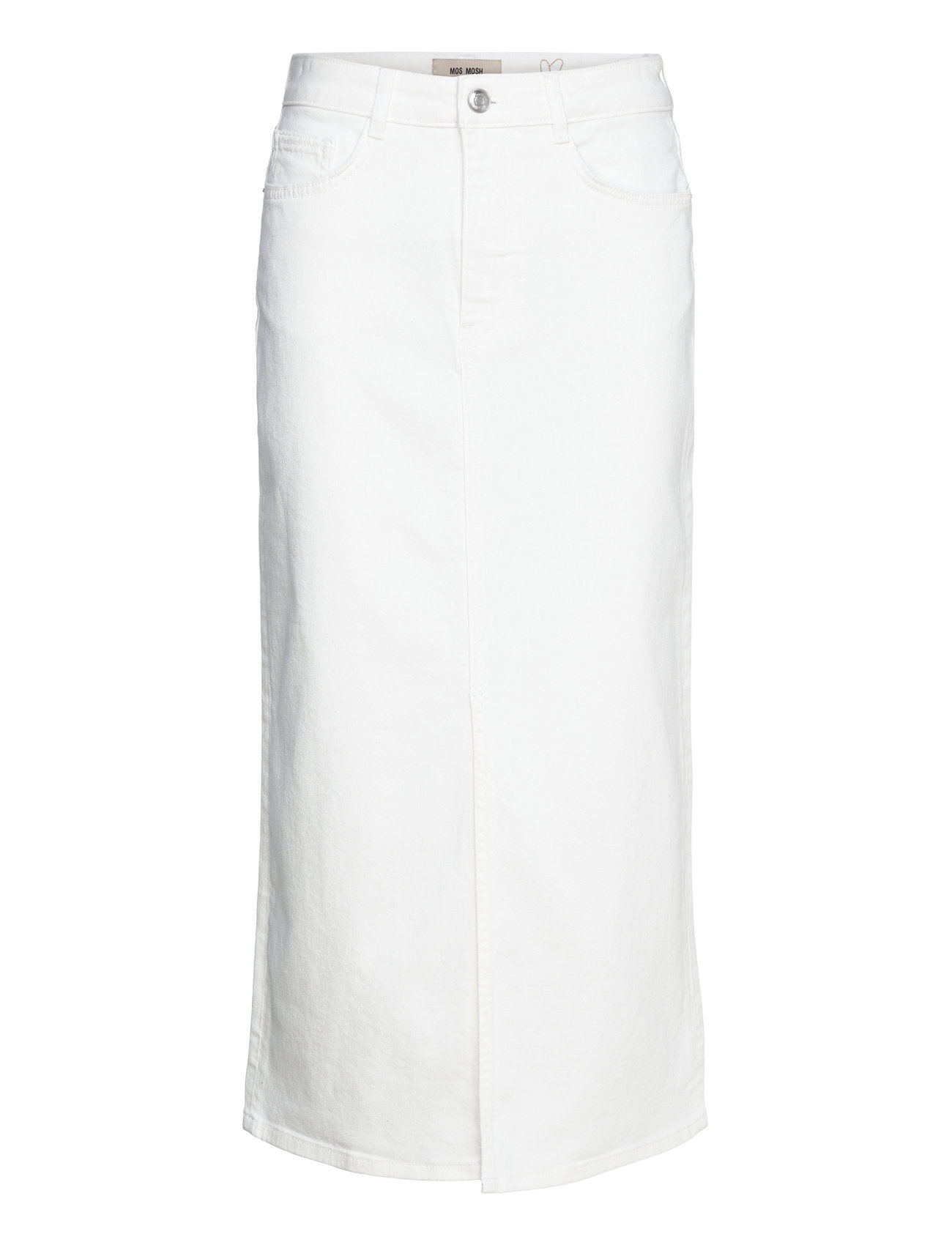 MOS MOSH Mmmella White Denim Skirt - White - 24