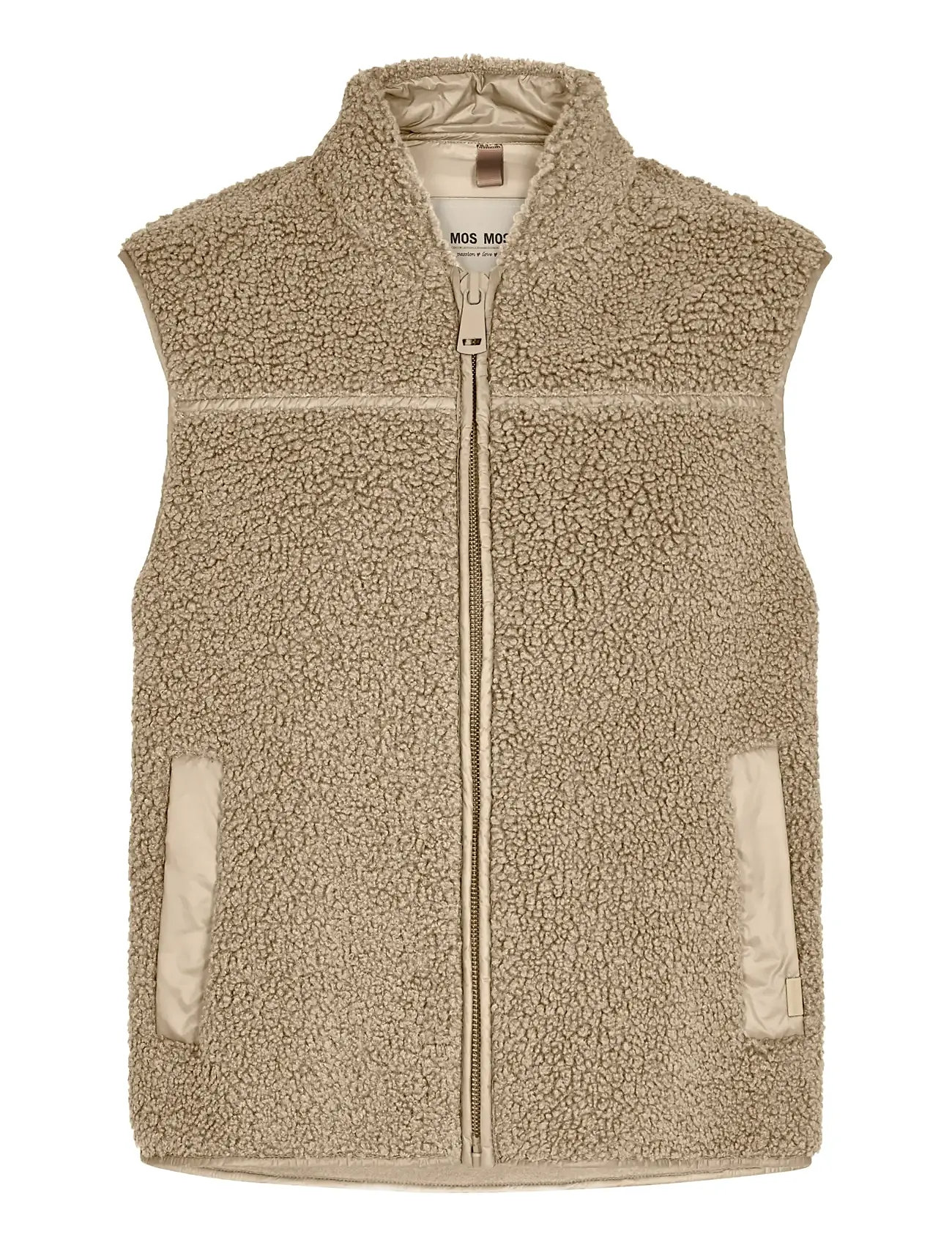 MOS MOSH Mmrowe Teddy Waistcoat - - XS 1
