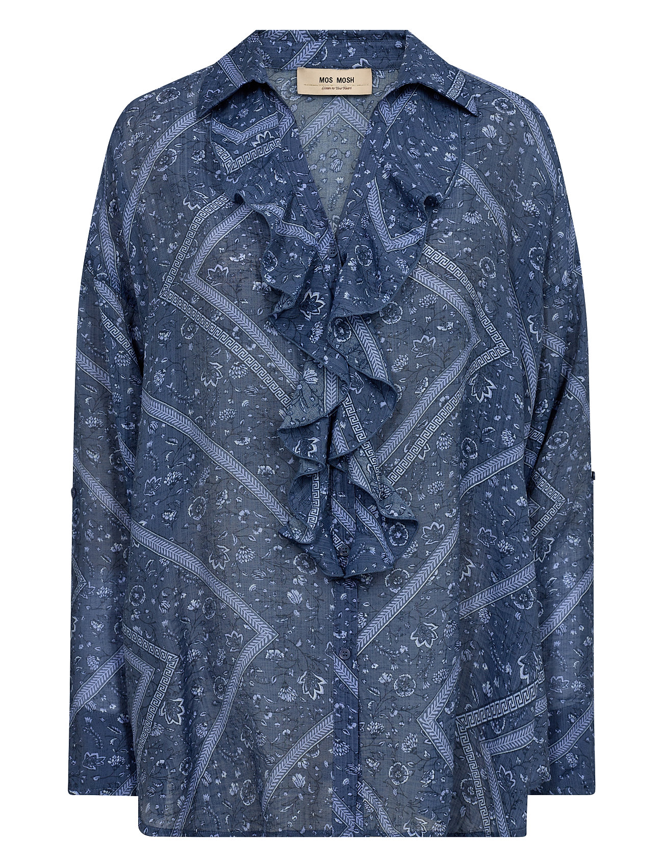 MOS MOSH Mmjelena Boarda Shirt - Navy - XS 2