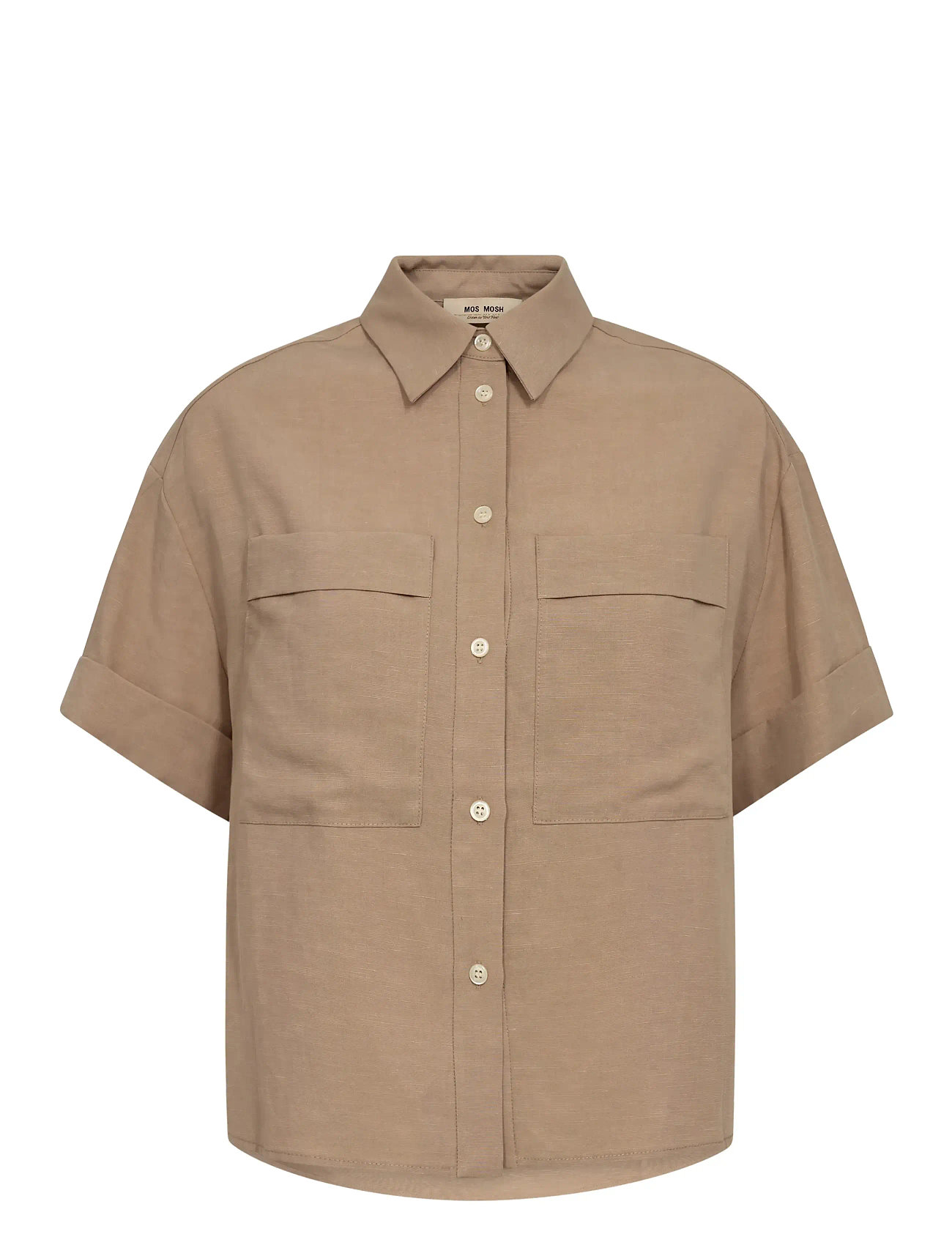 MOS MOSH Mmhavannah Alexis Shirt - Brown - XS