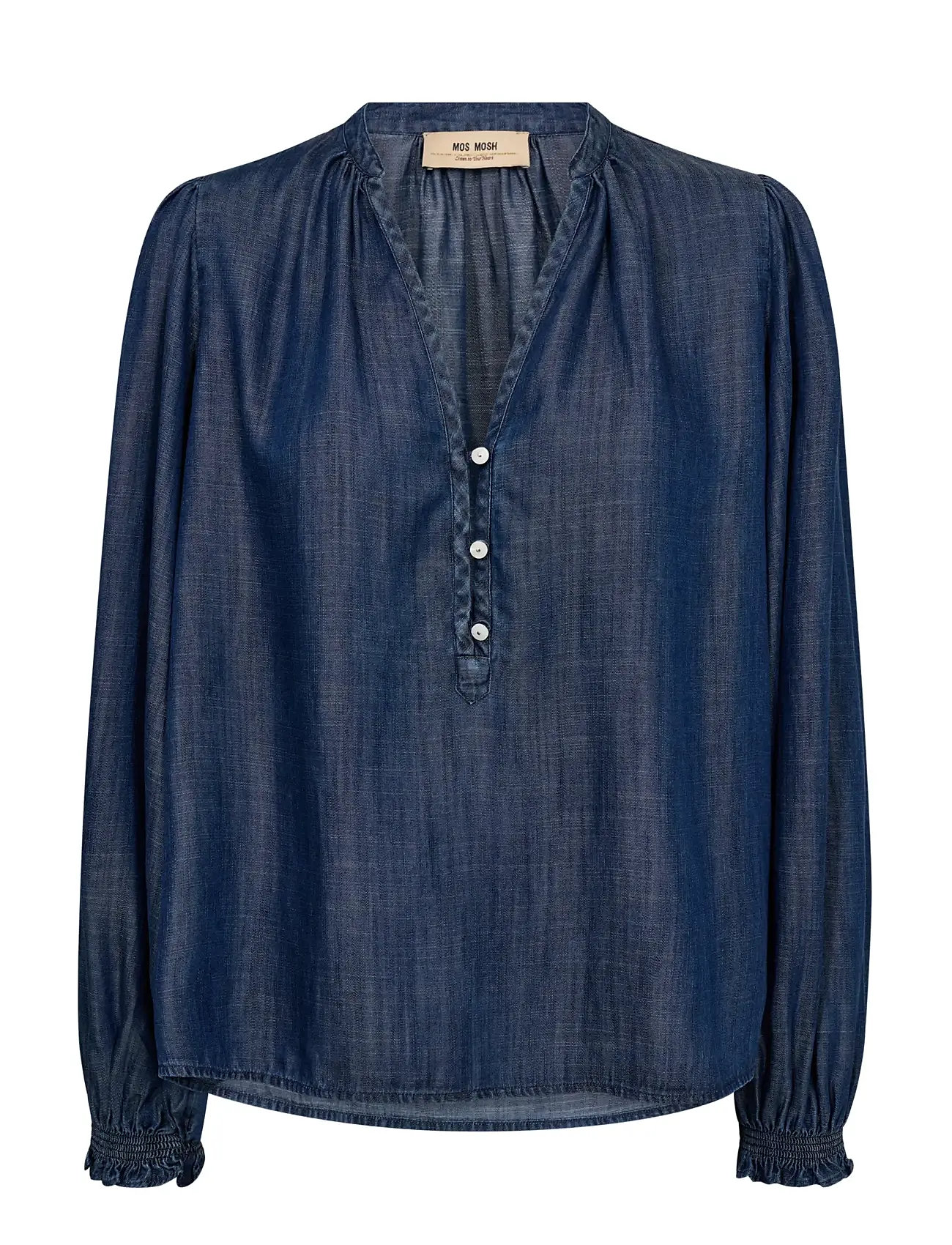 MOS MOSH Mmtazzin Dow Blouse - Blue - XS