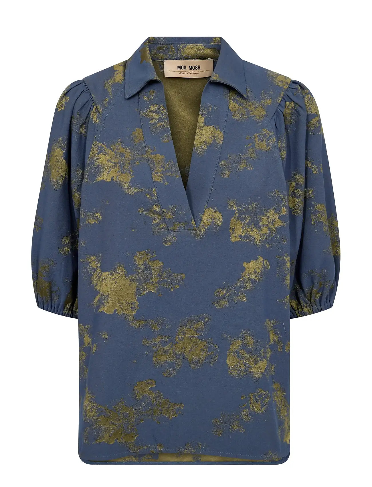 MOS MOSH Mmalina Kleo Shirt - Blue - XS