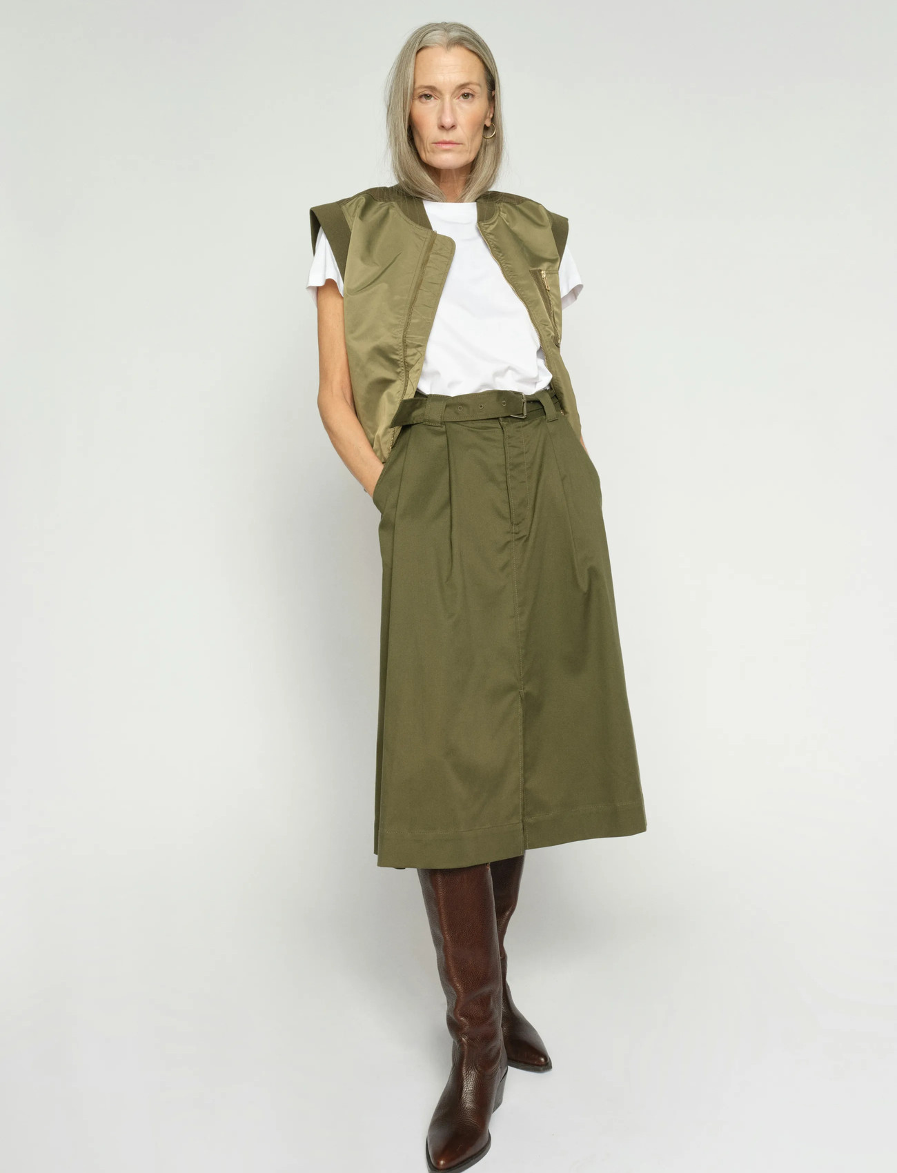 Khaki green