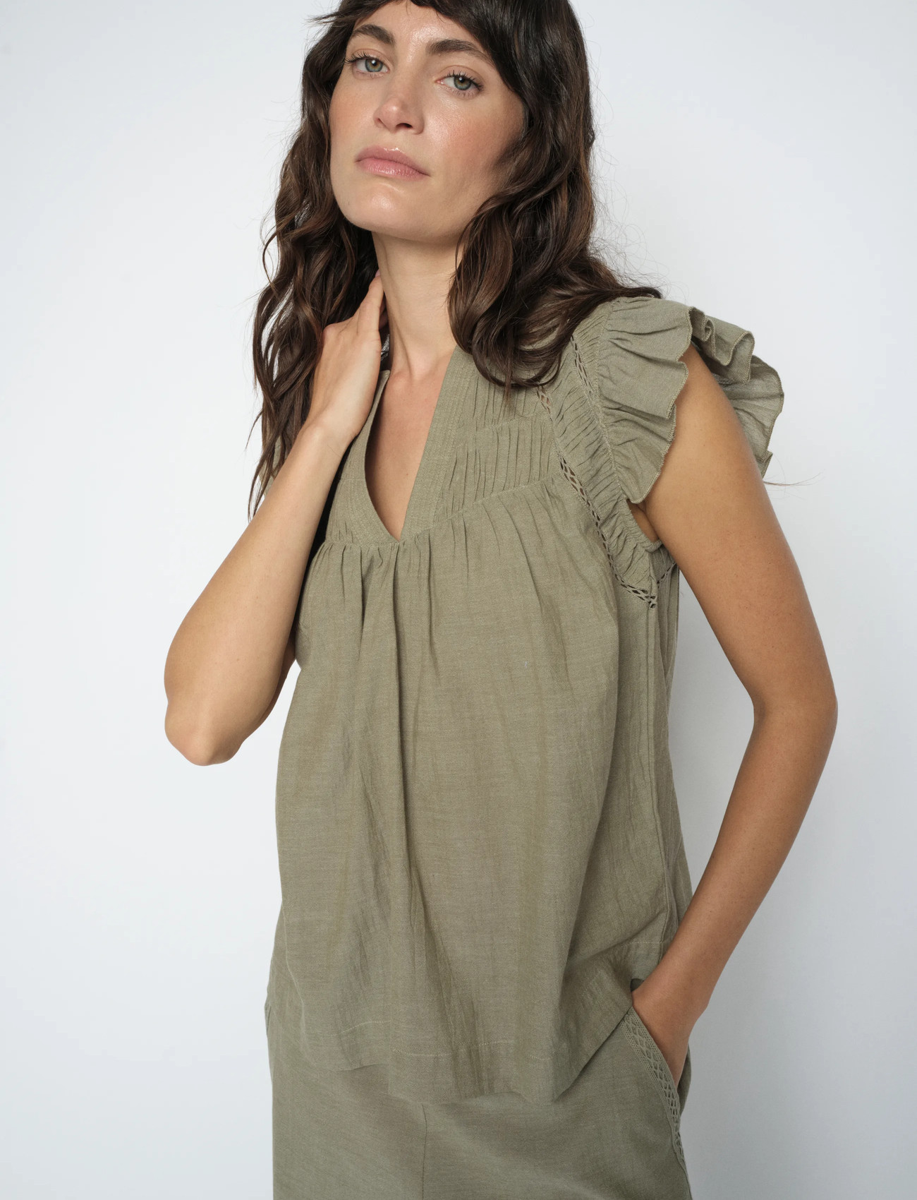 Khaki green