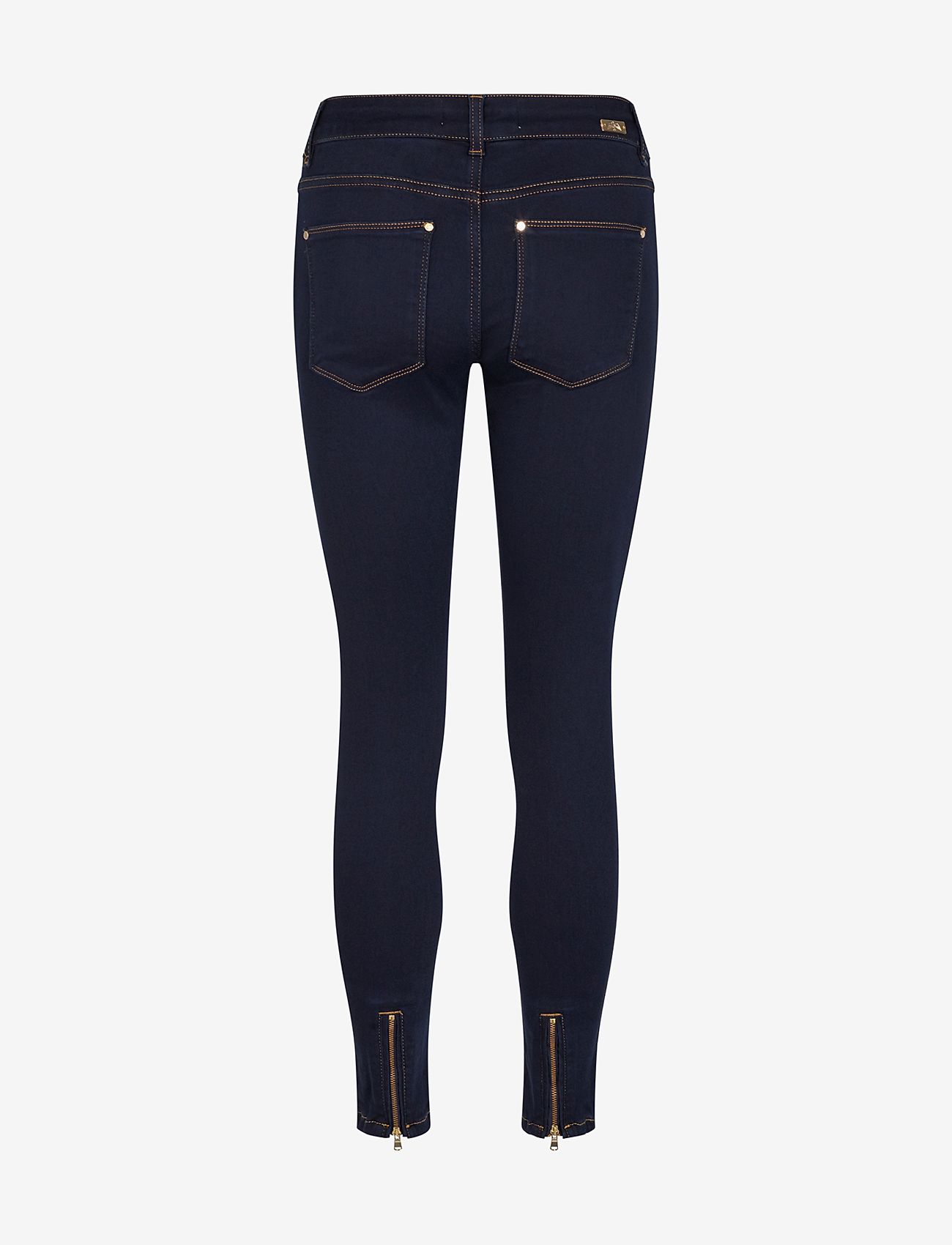 MOS MOSH - Victoria 7/8 Silk Touch Jeans - dżinsy skinny fit - dk. blue denim - 1