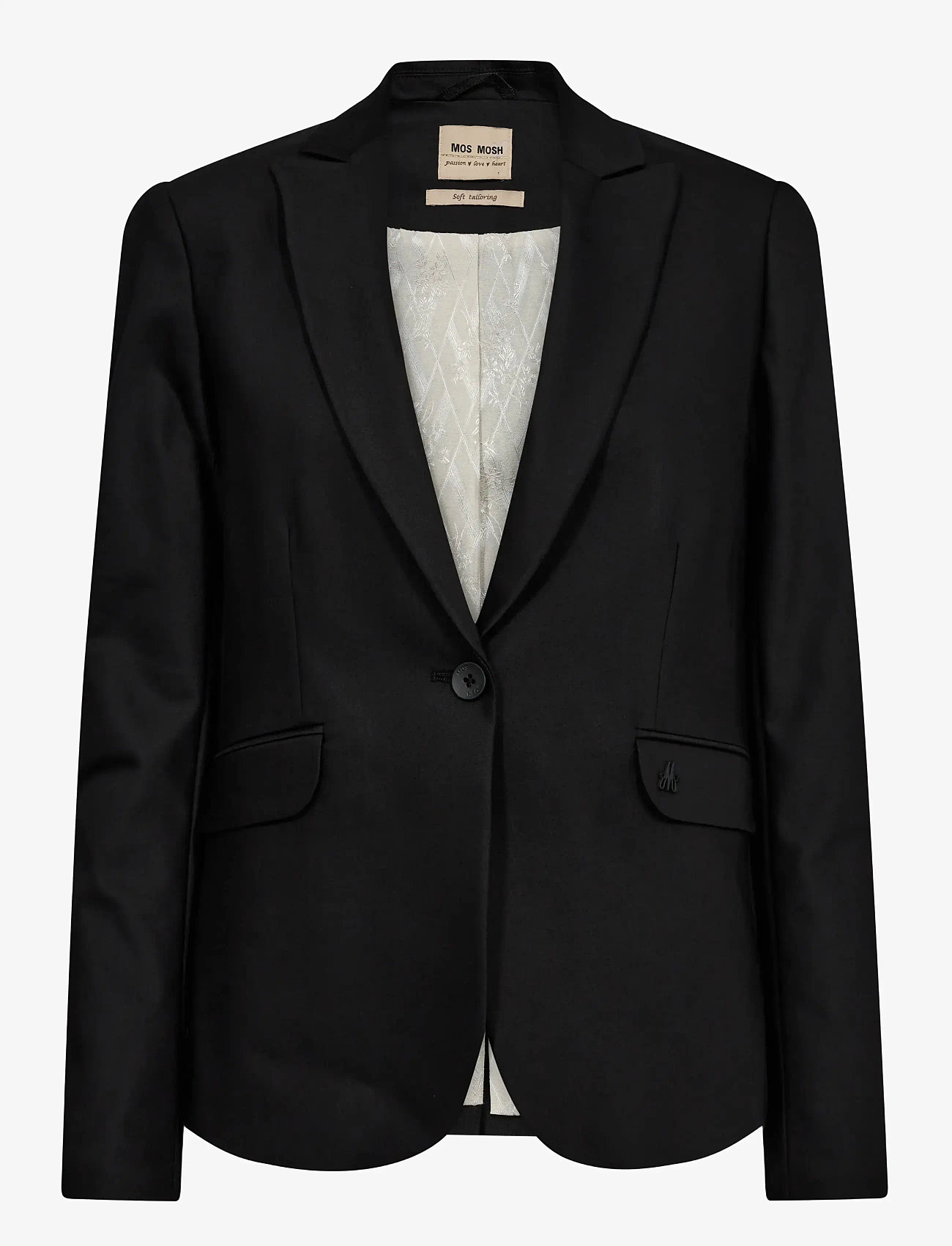 MOS MOSH - Blake Night Blazer - yksiriviset bleiserit - black - 0