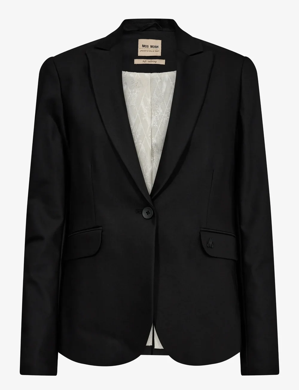 MOS MOSH - Blake Night Blazer - enkelknäppta kavajer - black - 0