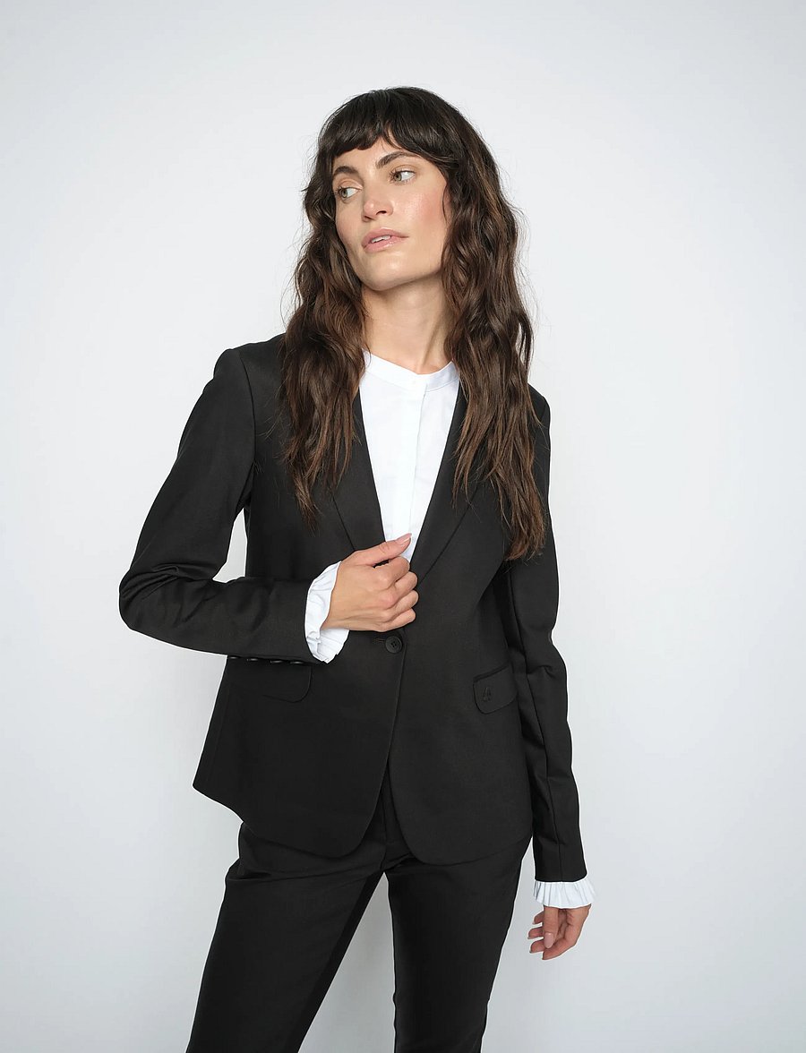 MOS MOSH - Blake Night Blazer - einreihige blazer - black - 0