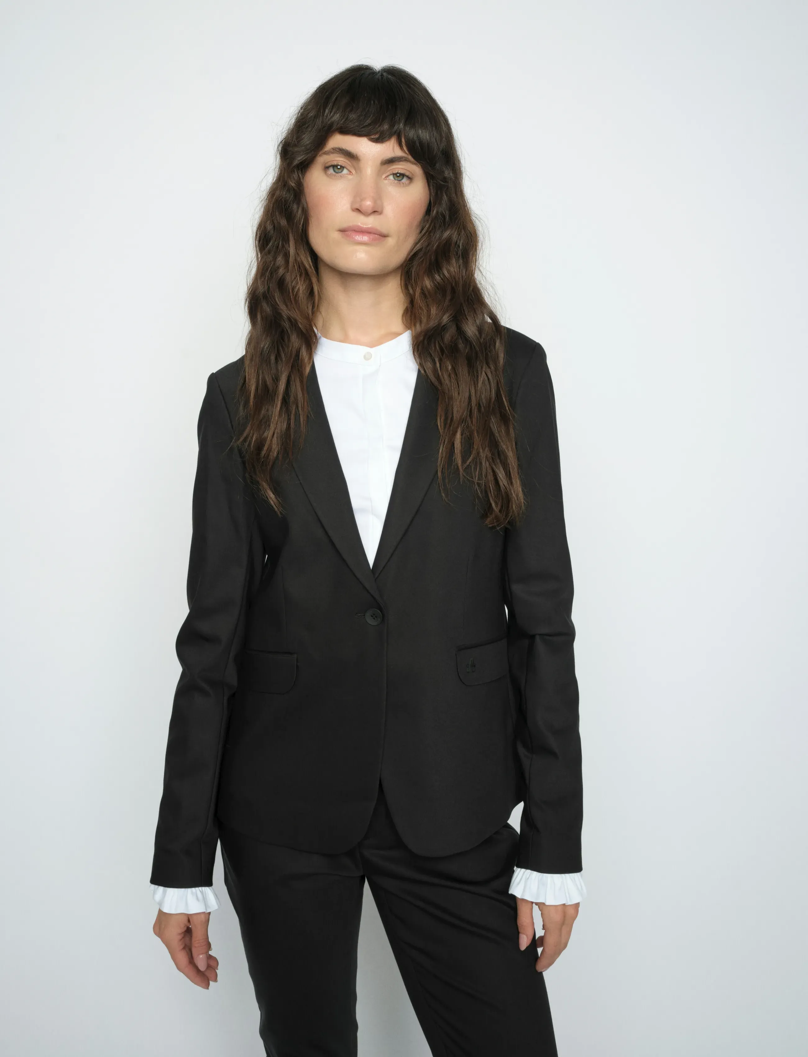 MOS MOSH - MMBlake Night Blazer - enkeltradede blazere - black - 0