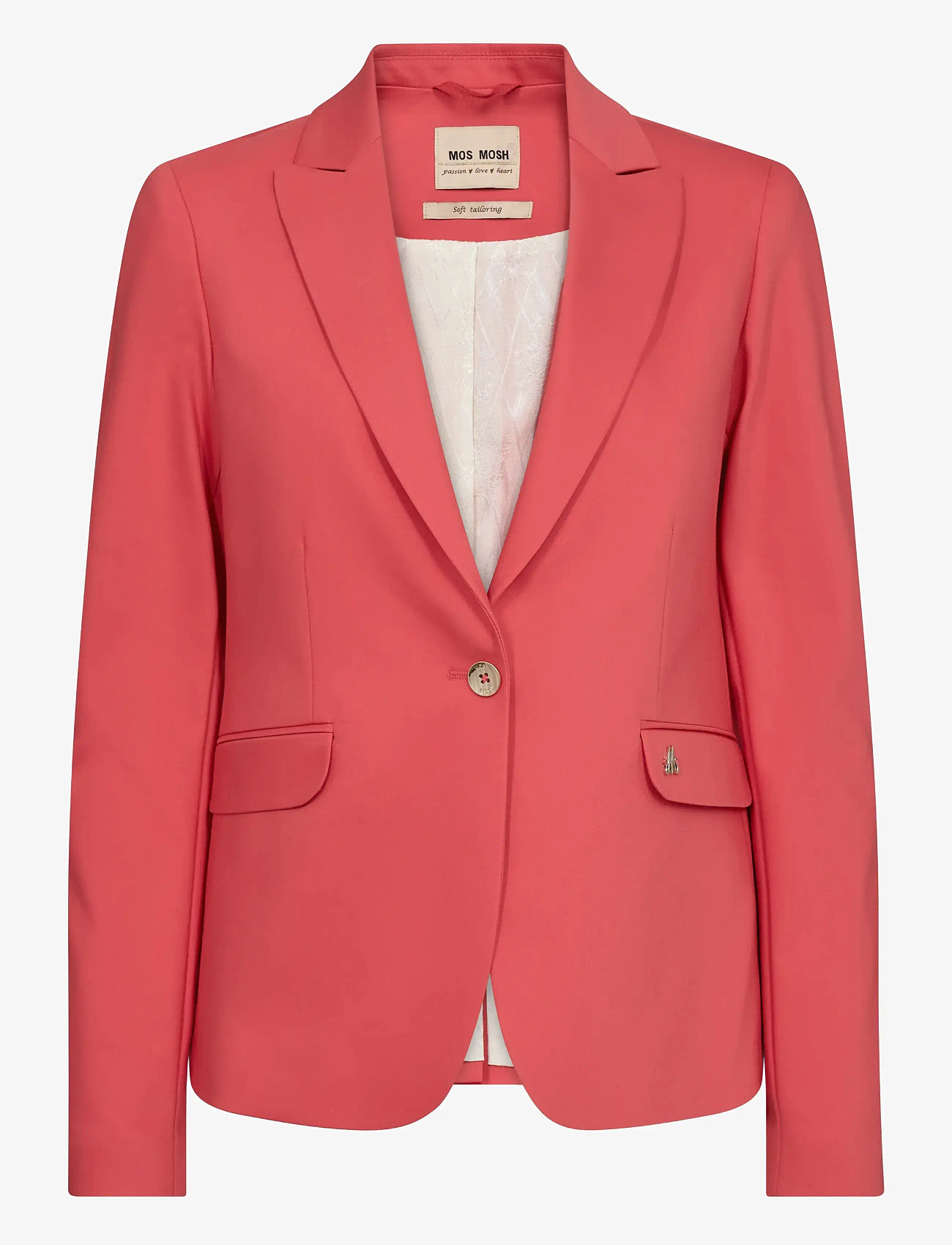 MOS MOSH - MMBlake Night Blazer - enkeltradede blazere - cayenne - 0