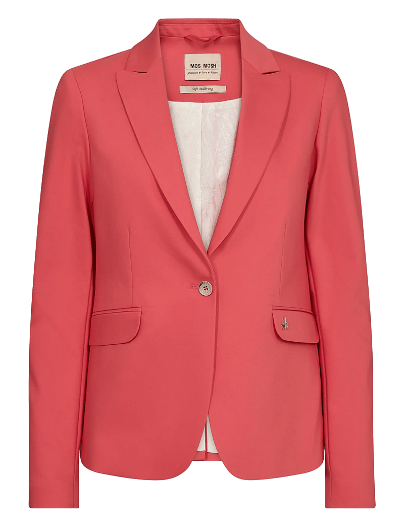 MOS MOSH - Blake Night Blazer - enkelknäppta kavajer - cayenne - 0