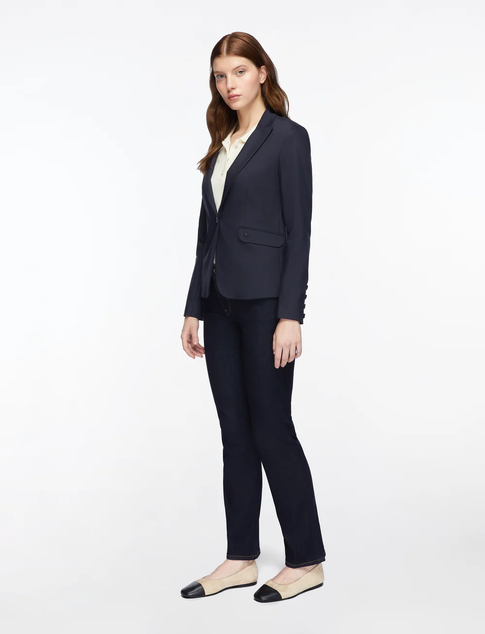 MOS MOSH - Blake Night Blazer - enkeltradede blazere - navy - 3
