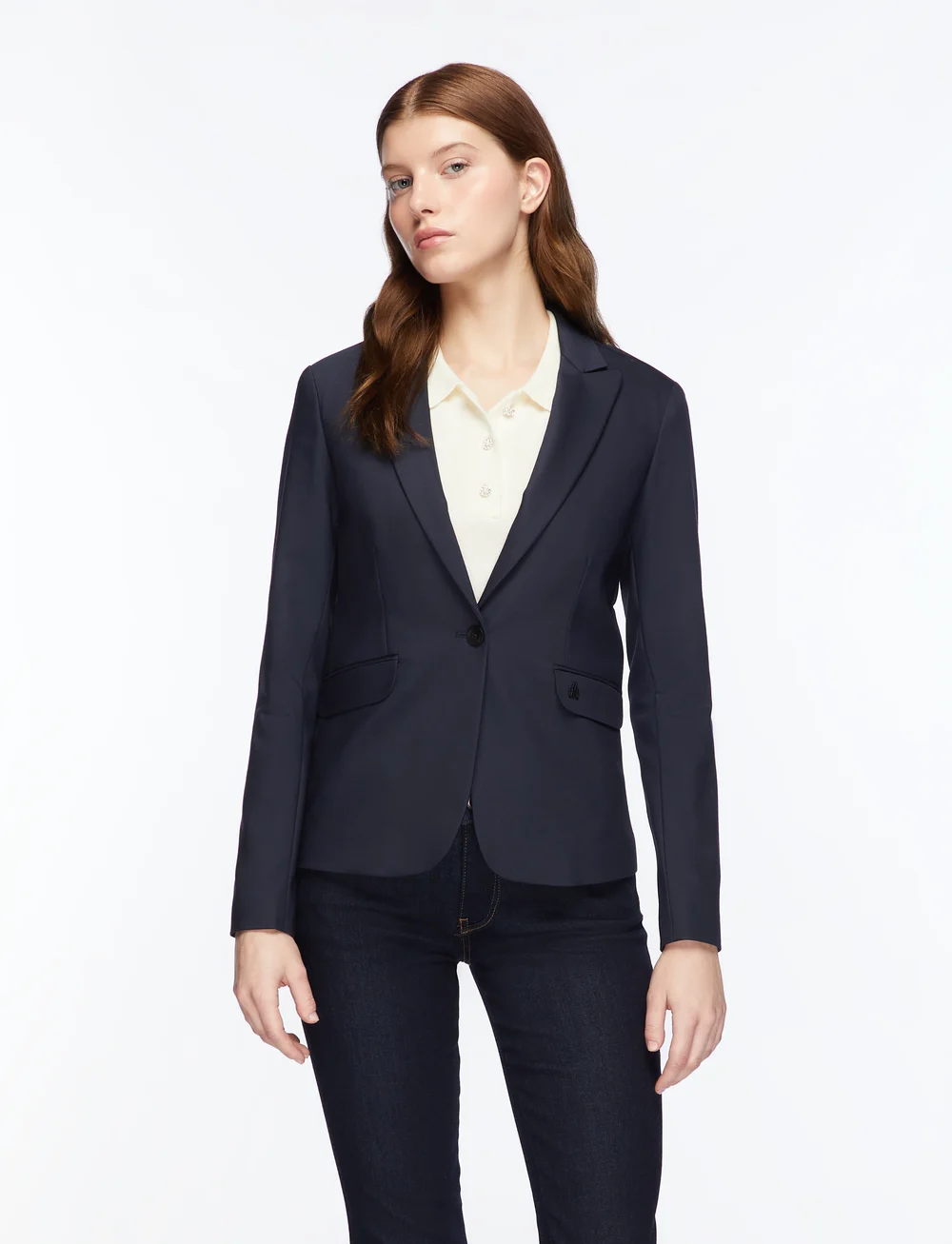 MOS MOSH - Blake Night Blazer - enkeltradede blazere - navy - 0