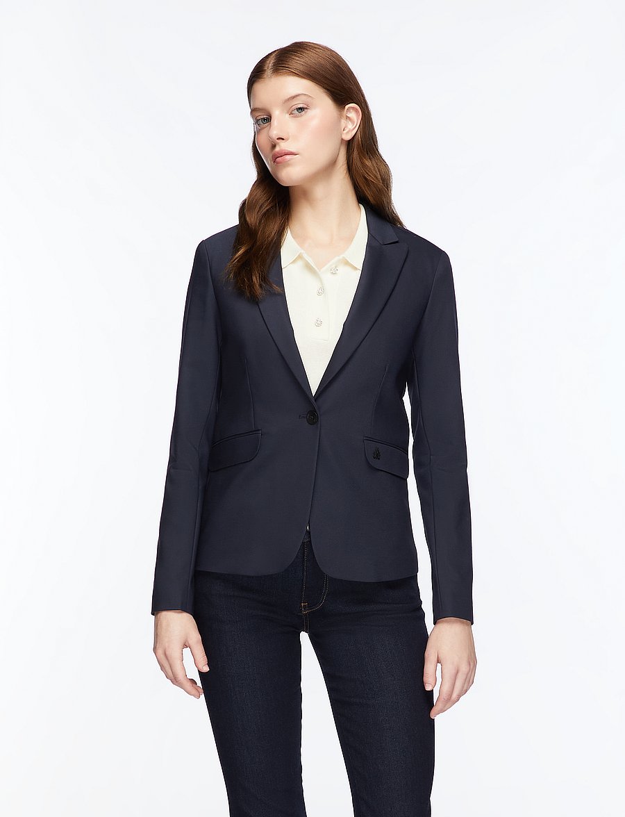 MOS MOSH - Blake Night Blazer - enkelknäppta kavajer - navy - 0