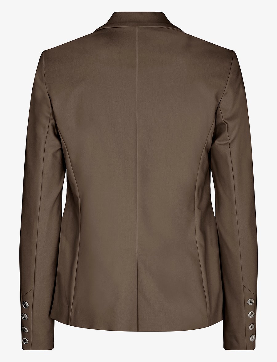 MOS MOSH - Blake Night Blazer - Ühes joones nööpidega bleiserid - slate black - 1