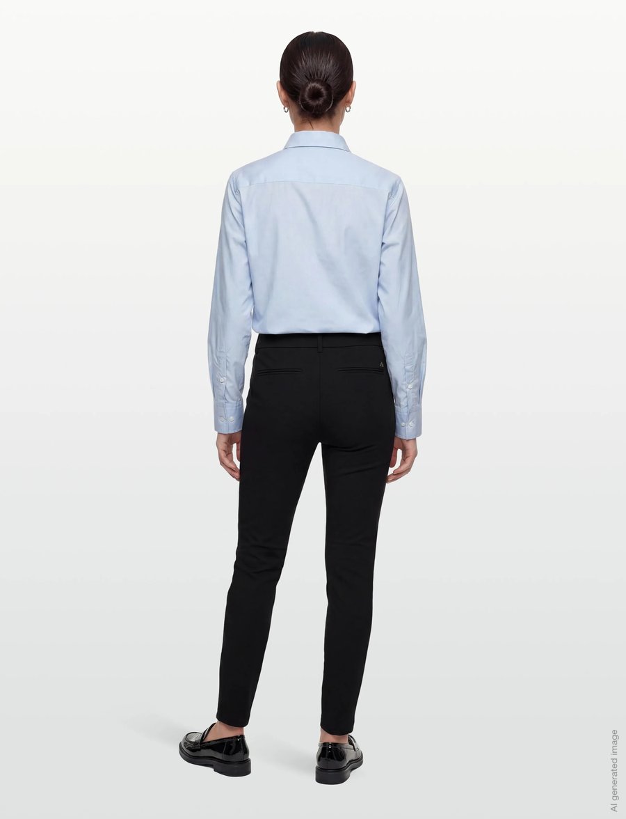 MOS MOSH - MMBlake Night Pant - slim fit spodnie - black - 4