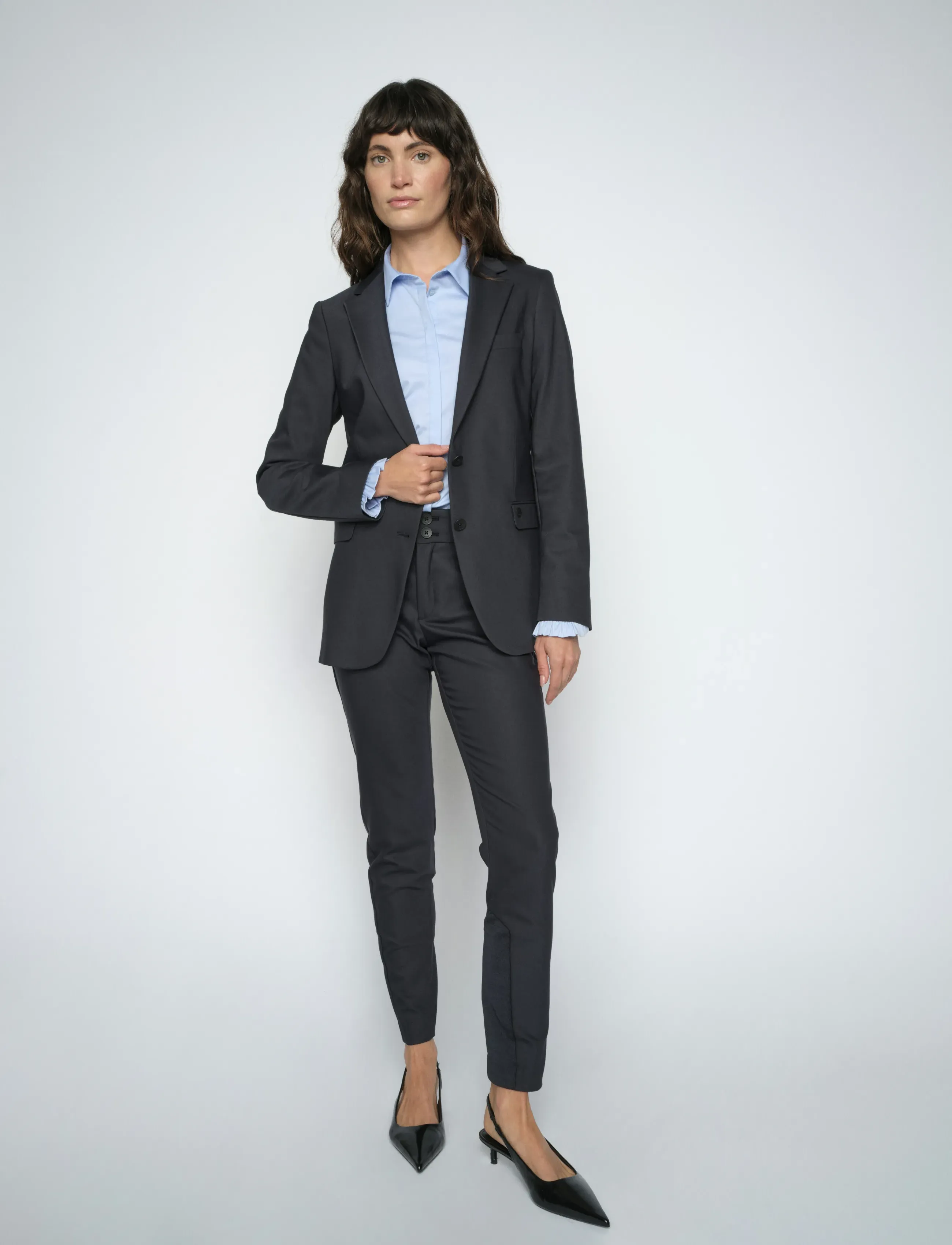 MOS MOSH - MMBlake Night Pant - slim fit bukser - navy - 4