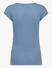 MOS MOSH - MMTroy Tee SS - t-shirts - blue shadow - 1
