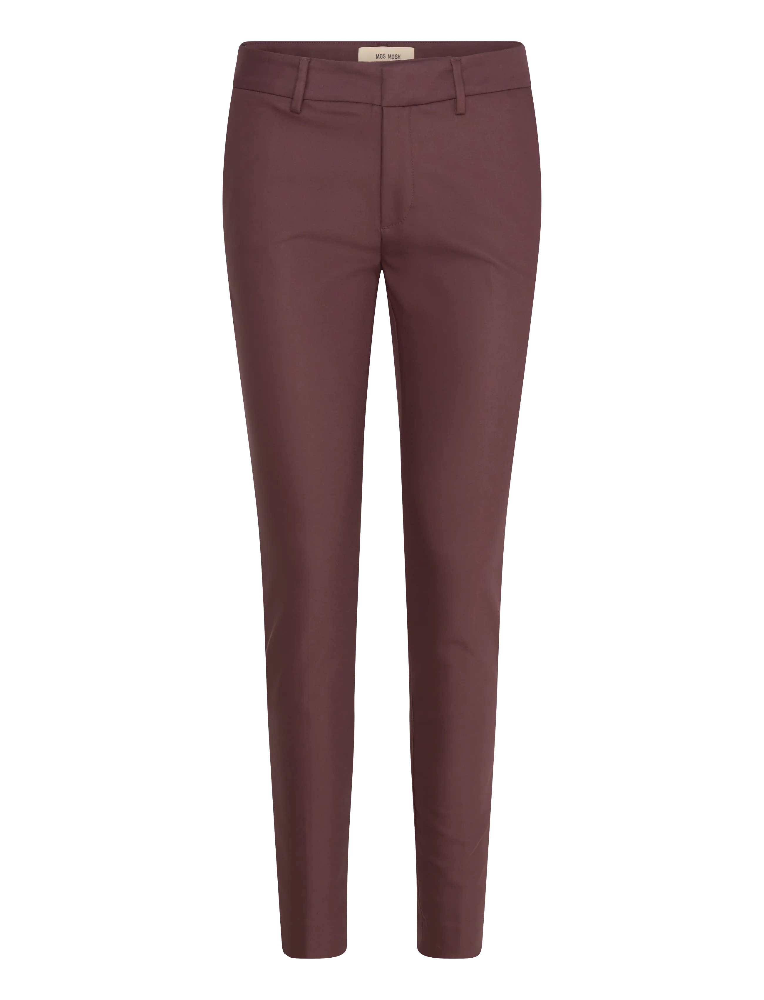 MOS MOSH MMAbbey Night Pant - Mos Mosh - FUDGE / burgundy