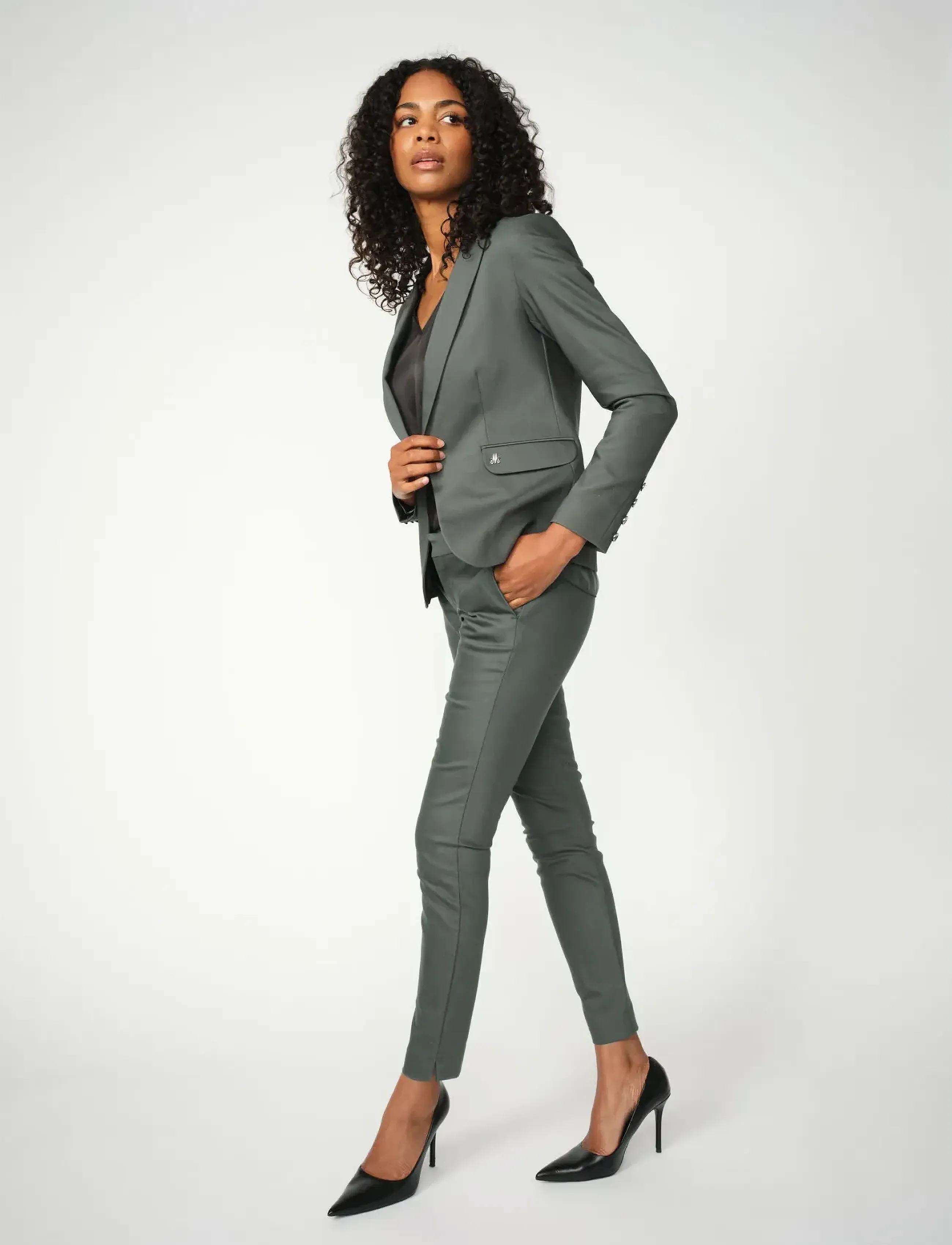 MOS MOSH MMAbbey Night Pant - Hosen - URBAN CHIC / grey